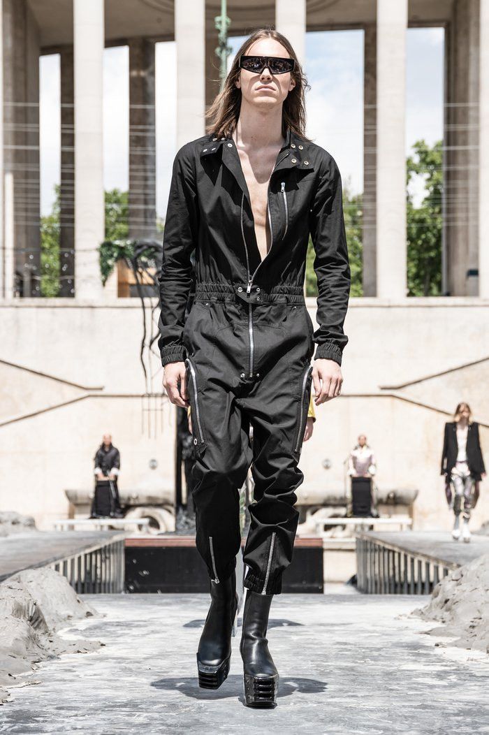 Rick Owens SS21 Rick Owens Gary Flight Suit | Grailed