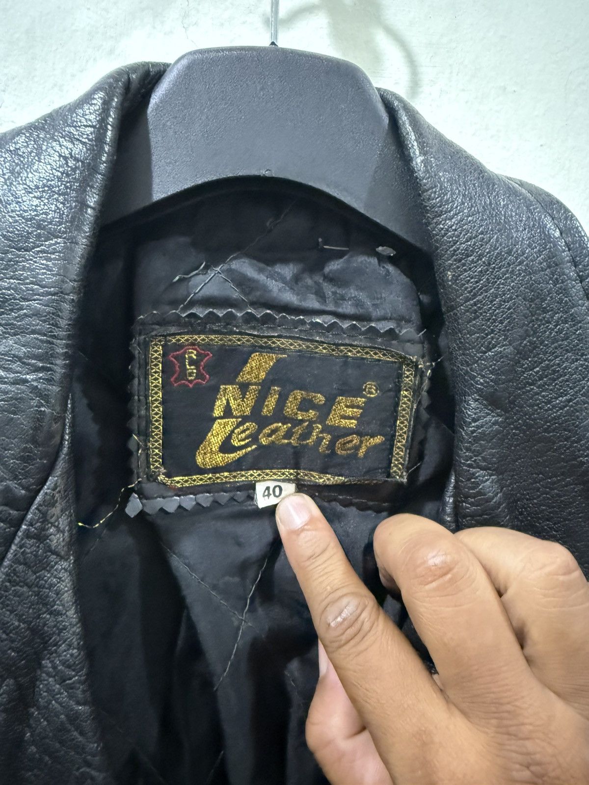 Other VTG Nice Leather Like Schott Perfecto Jacket Size US XS / EU 42 / 0 - 9 Thumbnail