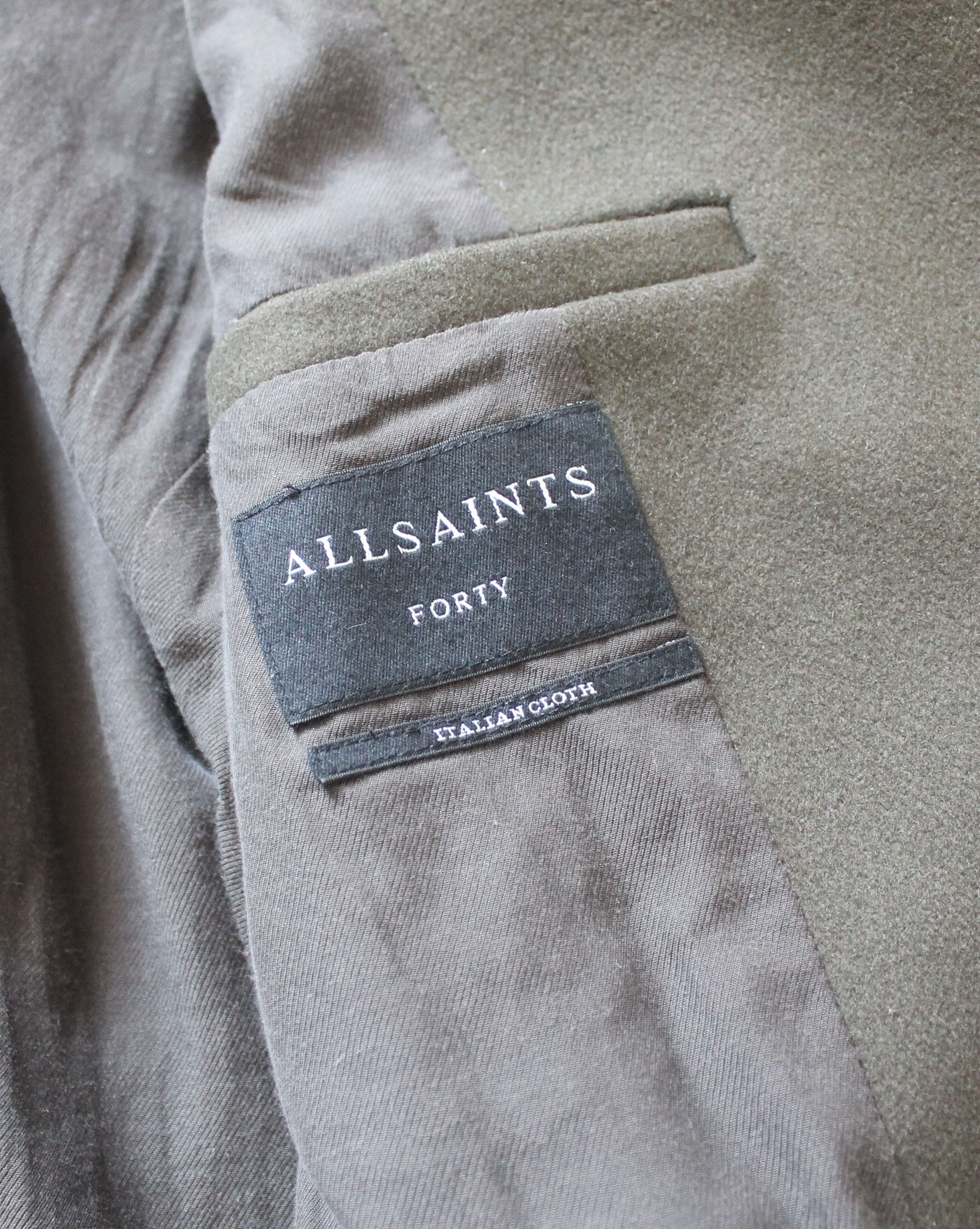 Allsaints Allsaints Wade Pea Coat Wool Jacket Size US L / EU 52-54 / 3 - 8 Thumbnail