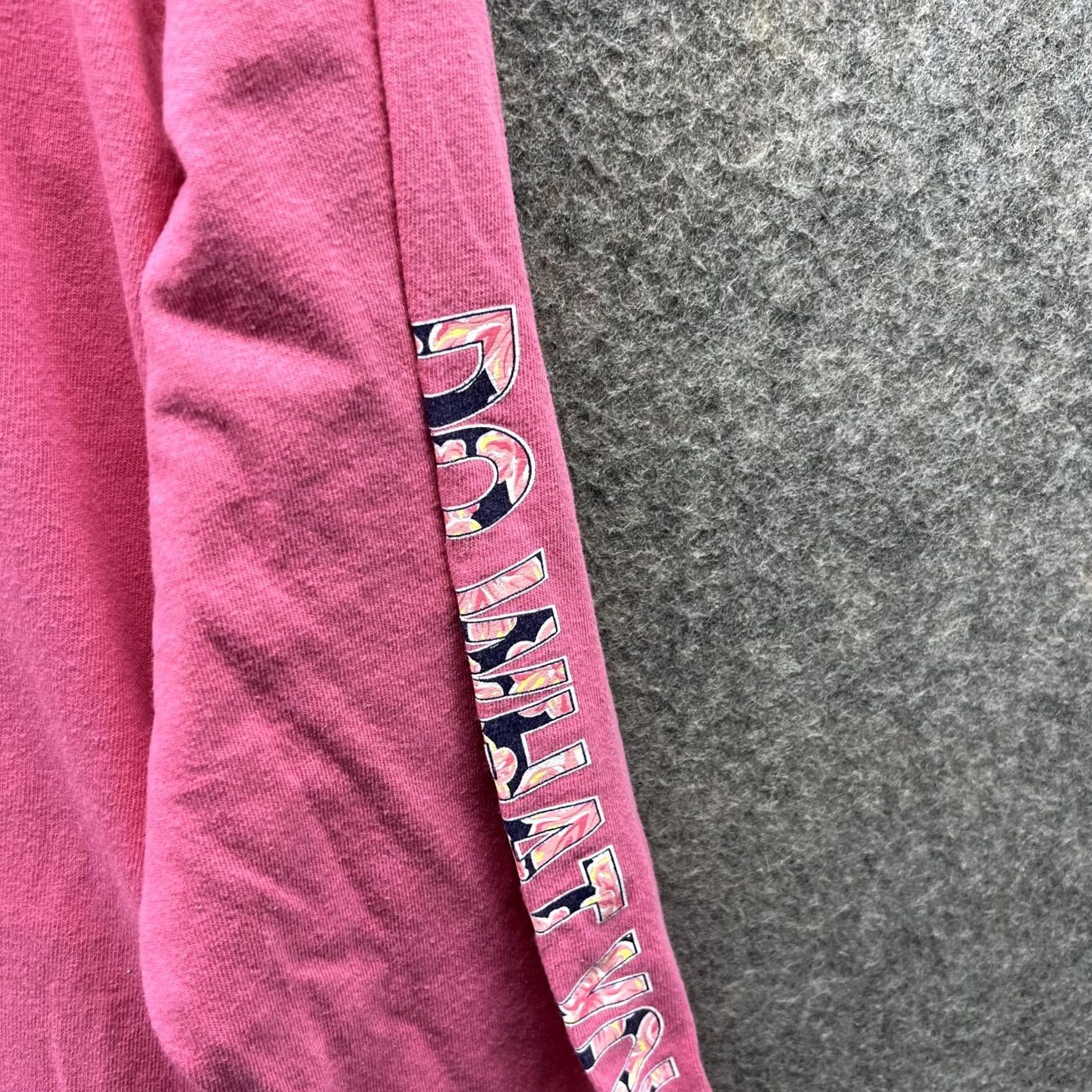 Pinko Simply Southern Shirt Men Large Pink White Casual Tee Crewneck Long Sleeve Size US L / EU 52-54 / 3 - 5 Thumbnail