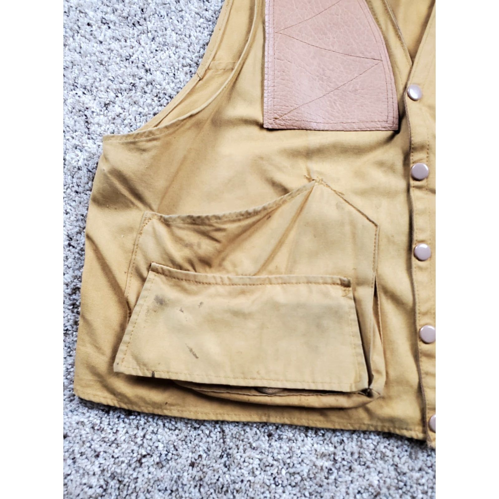 Vintage VINTAGE 60s Pacific Sportswear Hunting Vest XL Mens Brown Shooting Japan Made Size US XL / EU 56 / 4 - 3 Thumbnail