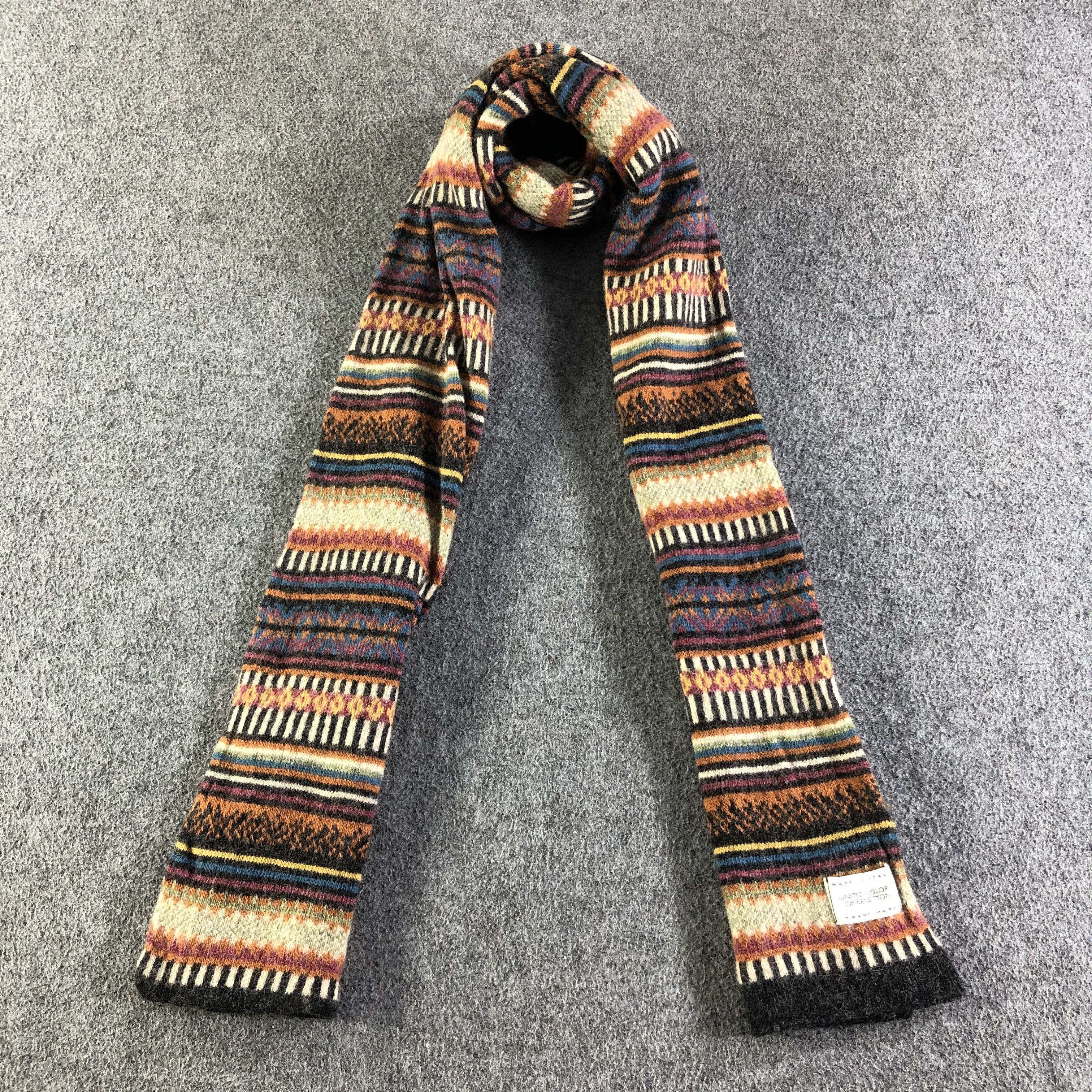 United Colors Of Benetton United Colors Of Benetton Scarf / Muffler / Neckwear Size ONE SIZE - 1 Thumbnail