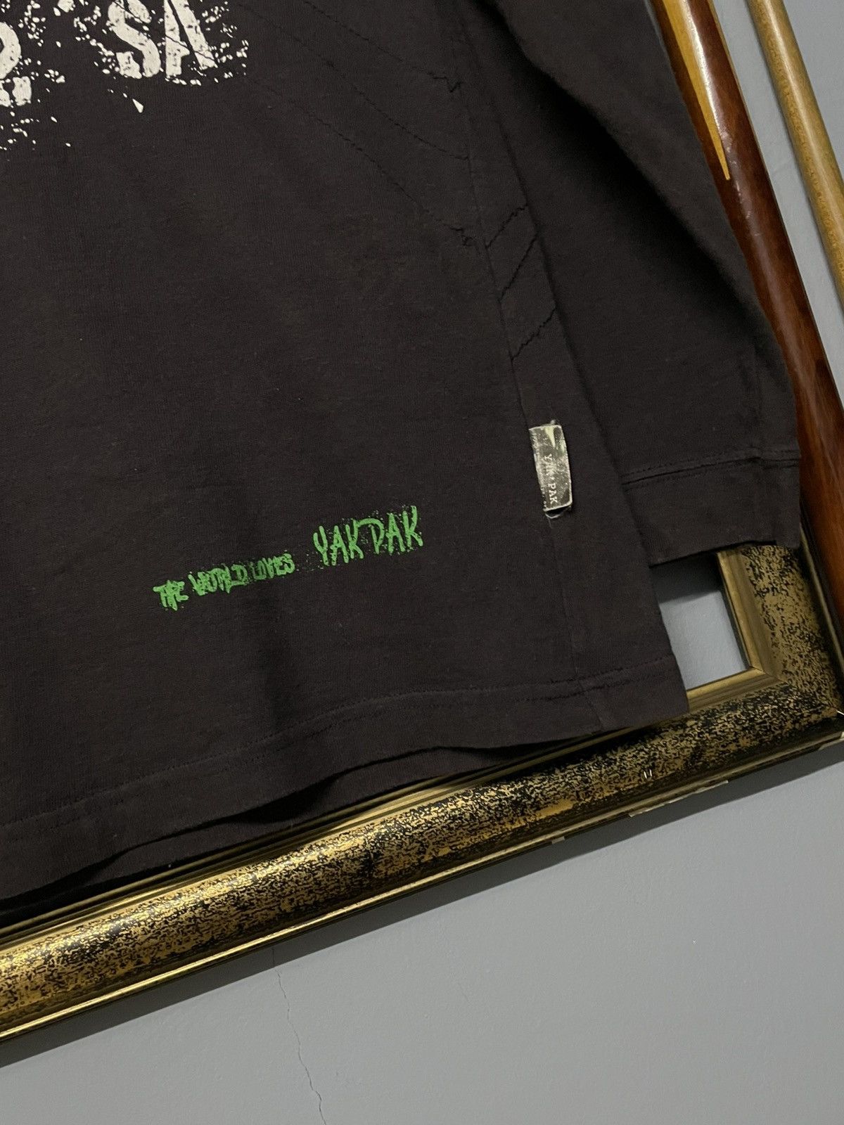 Designer × Japanese Brand × Vintage Vintage 1990s Designer Streetweae Yak Pak War Loves Faded Size US M / EU 48-50 / 2 - 5 Thumbnail
