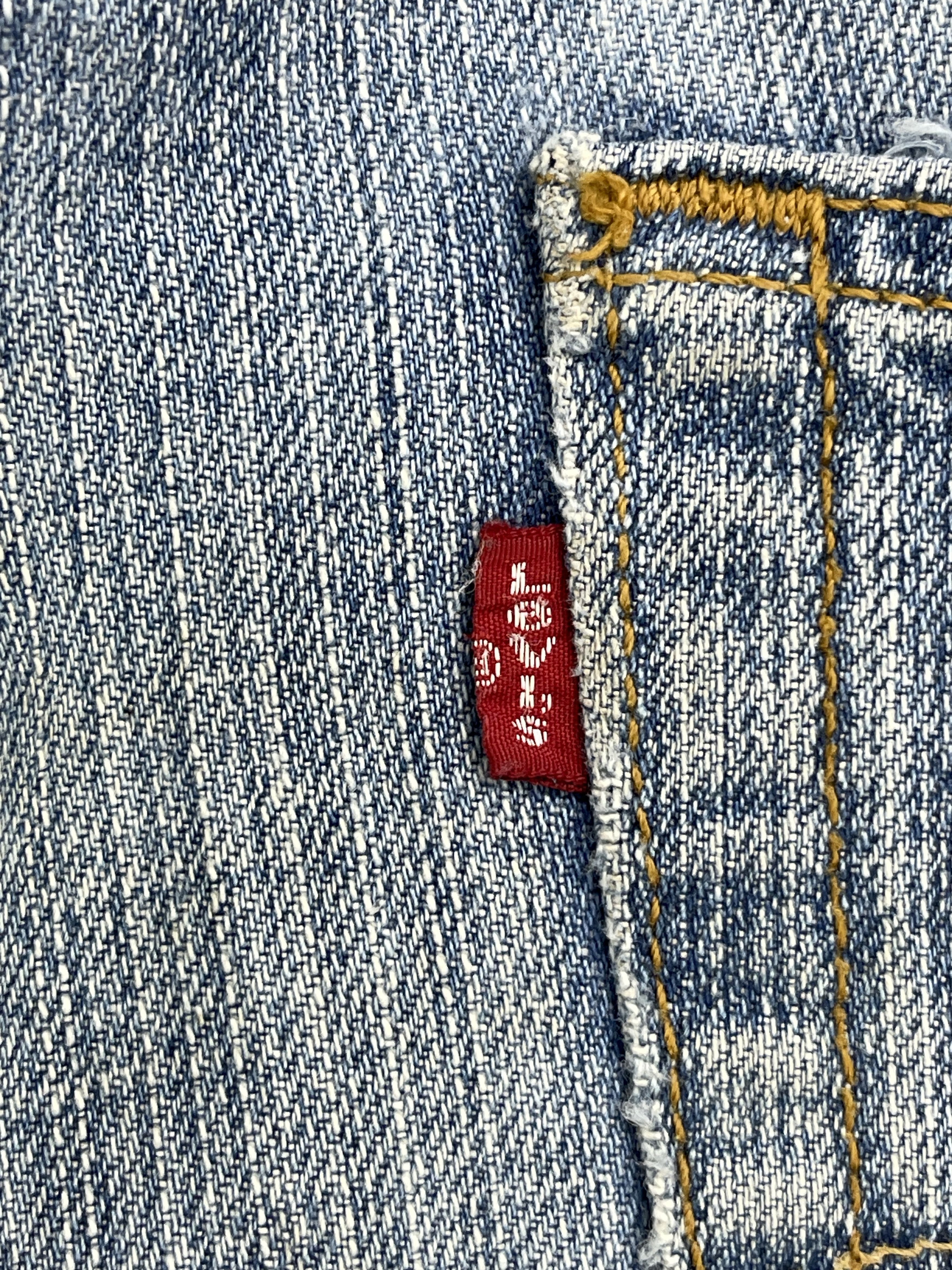 Levi's Vintage Levis 569 Loose Straight Baggy Jeans DP2511 Size US 35 - 6 Thumbnail