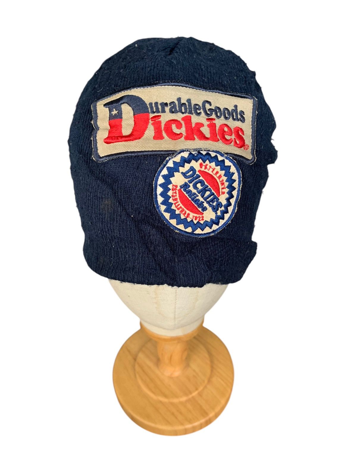Dickies VINTAGE DICKIES PATCHES RARE HAIRY BEANIE HATS Size ONE SIZE - 3 Thumbnail