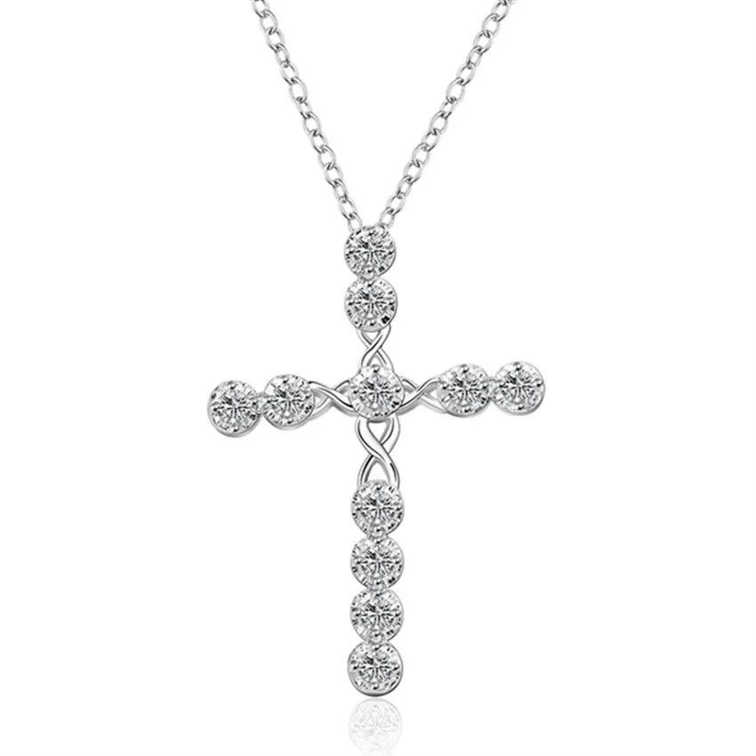 Jewelry × Sterling Silver 925 sterling silver Crystal Necklace Size ONE SIZE - 3 Thumbnail