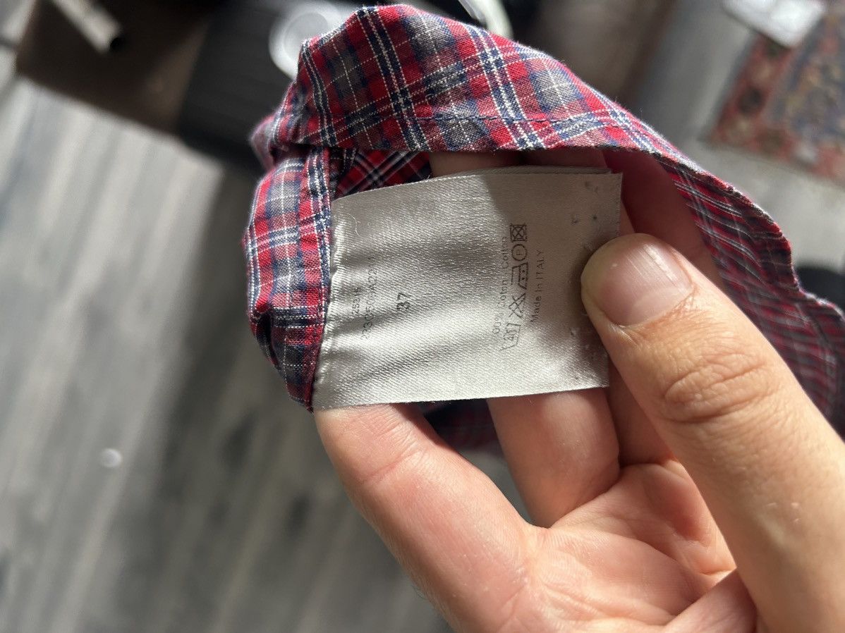 Dior Dior Homme Red Plaid Button-Up Shirt Size US S / EU 44-46 / 1 - 10 Thumbnail