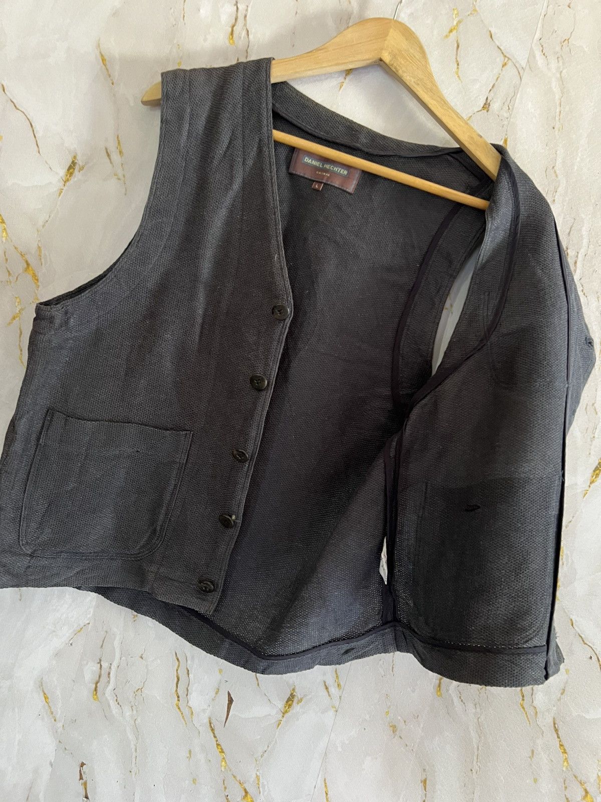 Daniel Hechter Vintage Daniel Hechter Vest French Designer Waistcoat Size US L / EU 52-54 / 3 - 9 Thumbnail