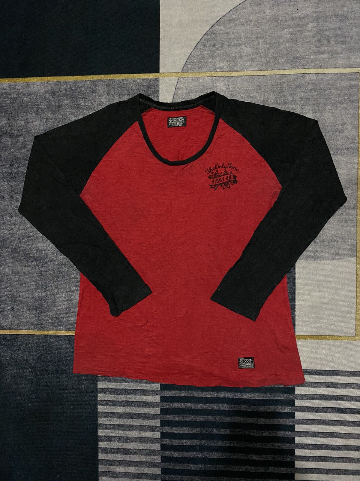 If Six Was Nine STOOGE & CO PUNKS STYLE LONG SLEEVE Size US L / EU 52-54 / 3 - 1 Thumbnail