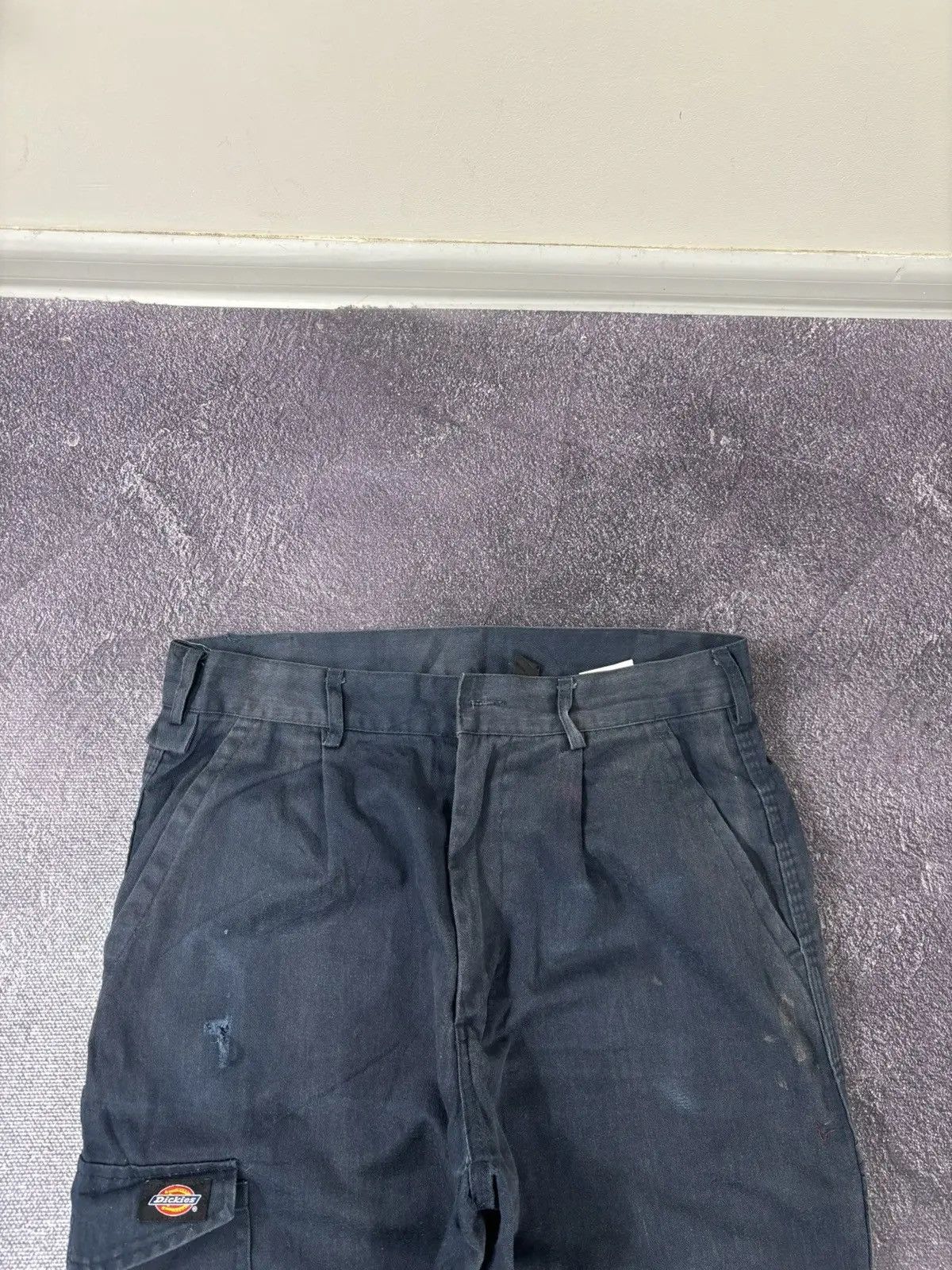 Dickies × Vintage Vintage Dickies American Workwear Navy Hype Cargo Pants Size US 32 / EU 48 - 8 Thumbnail
