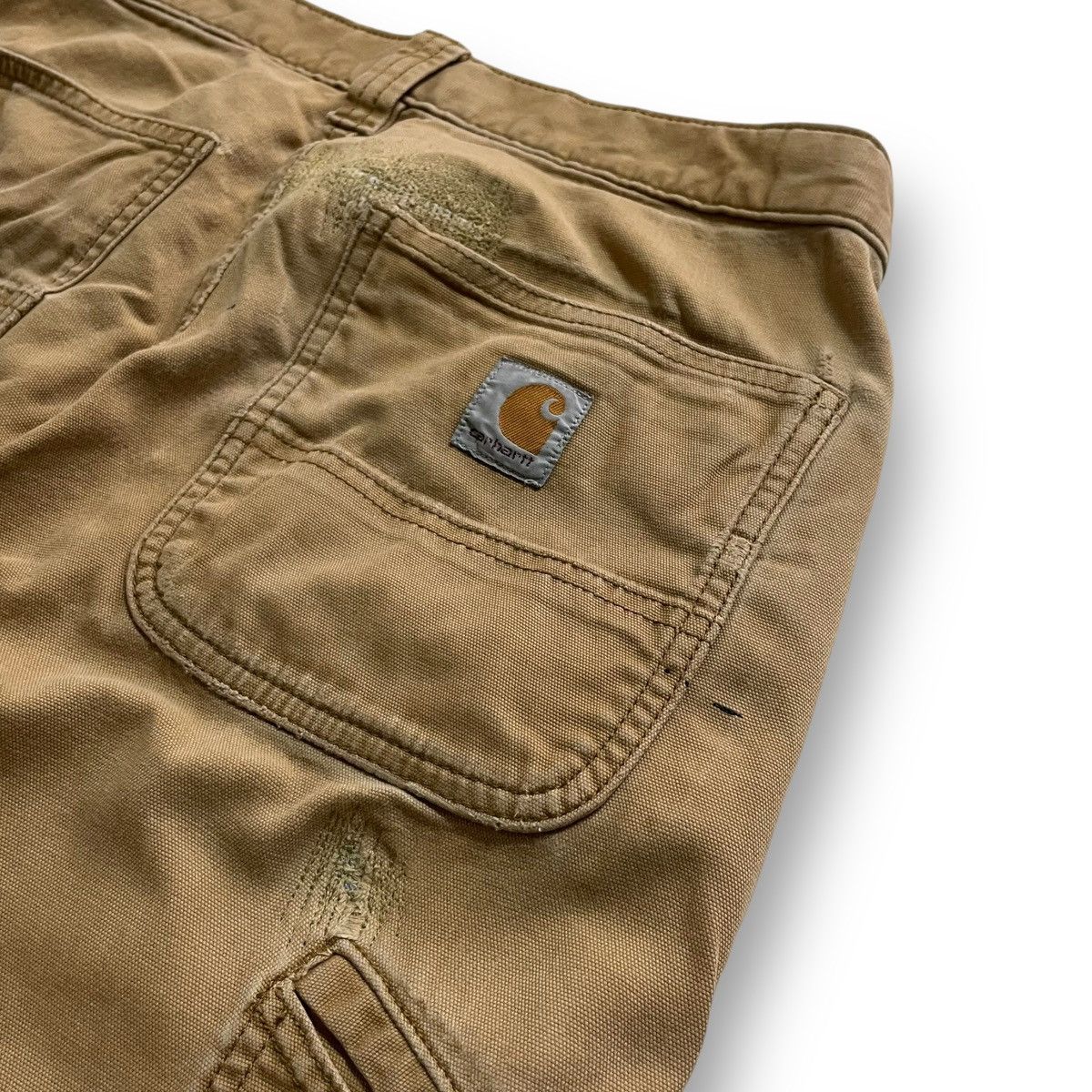 Carhartt Vintage Carhartt Relaxed Canvas Double Front Utility Pant Size US 30 / EU 46 - 10 Thumbnail