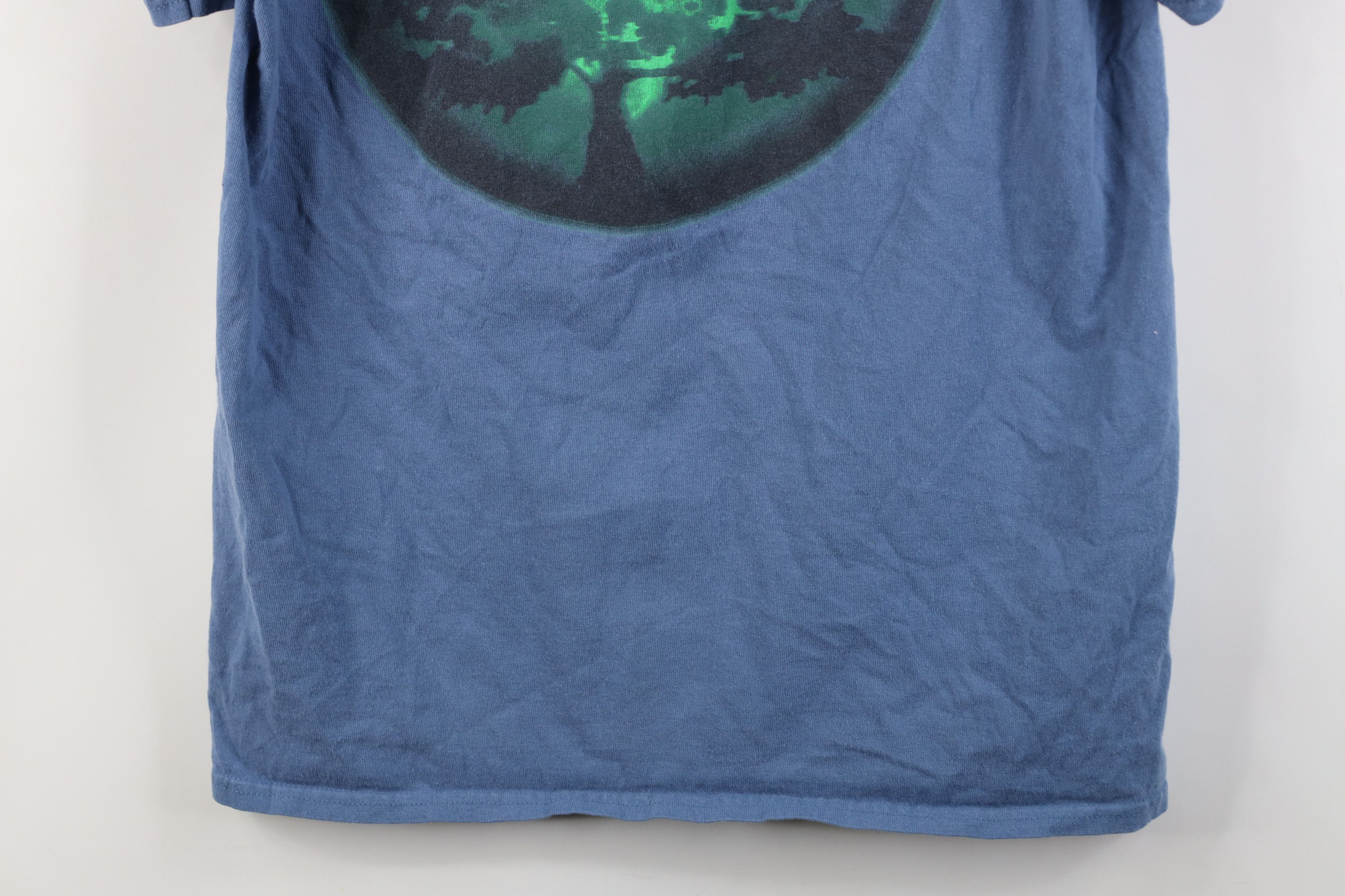 Vintage Vintage 90s Tree Dave Matthews Band T-Shirt Blue DMB Size US M / EU 48-50 / 2 - 14 Thumbnail