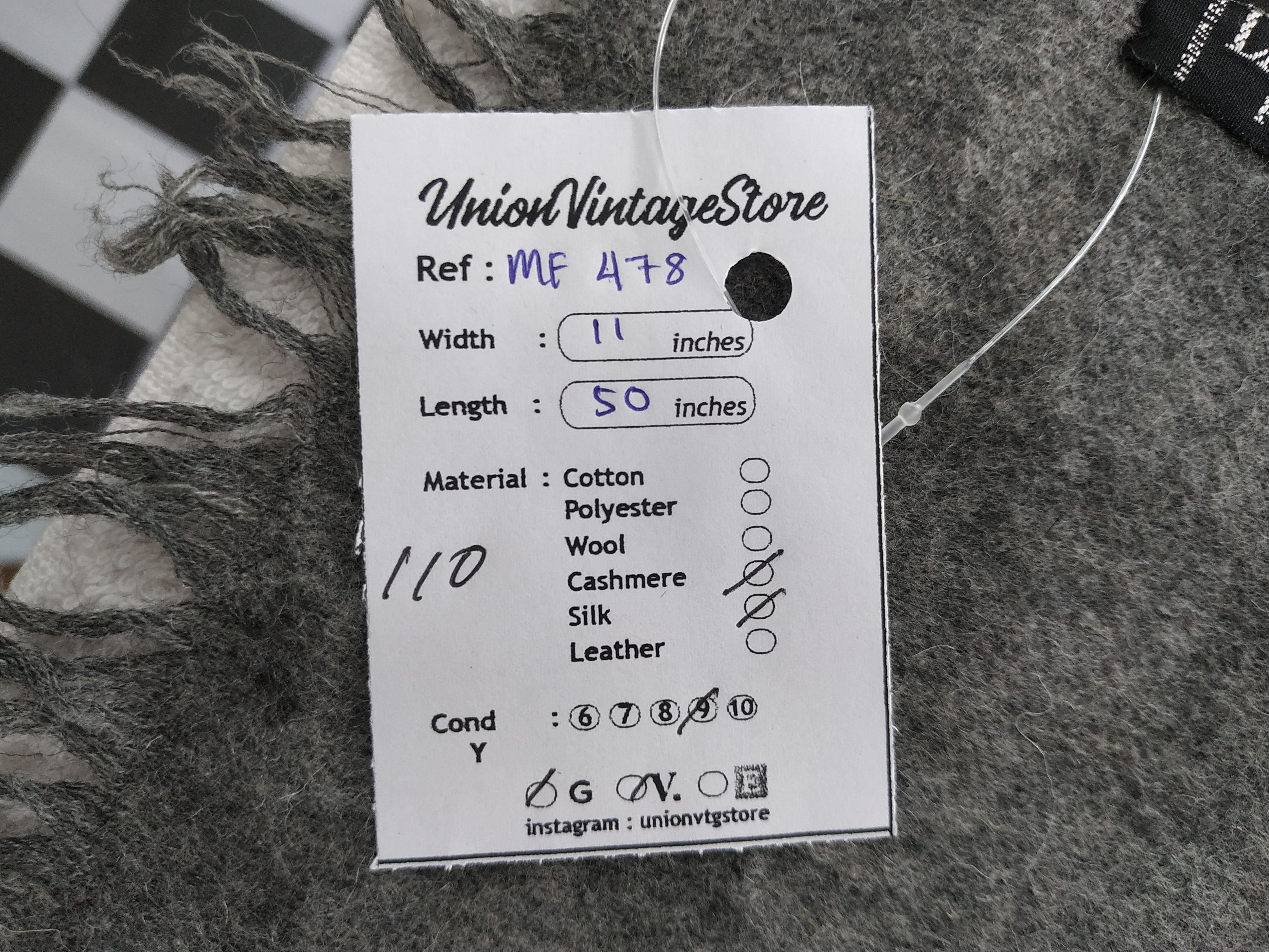 Lanvin Vintage Lanvin Scarf/Muffler/Neckwear MF478 Size ONE SIZE - 6 Thumbnail