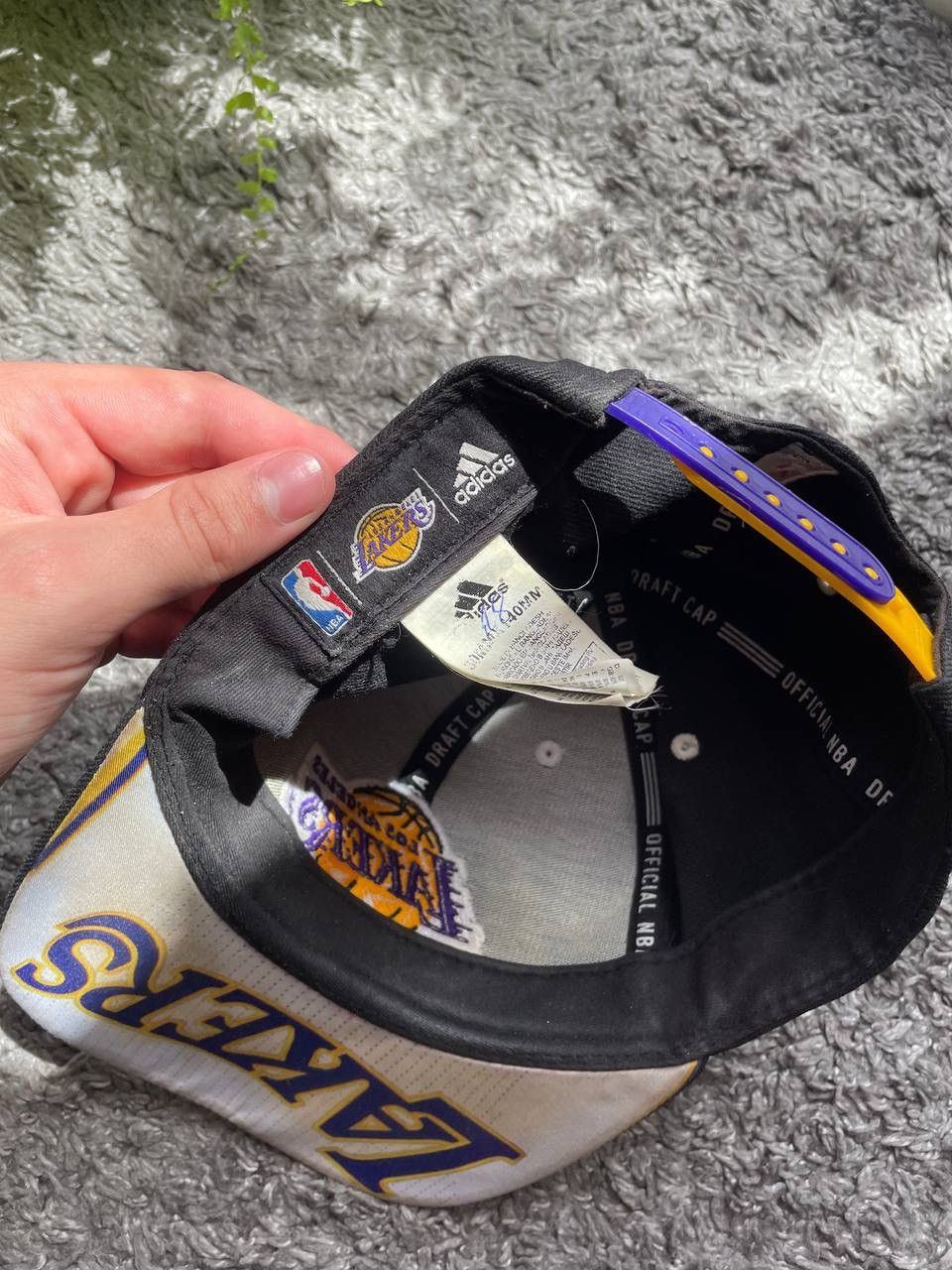 Adidas × NBA × Vintage Cap Adidas x NBA x Lakers Streetwear Basketball Logo Rare Size ONE SIZE - 5 Thumbnail