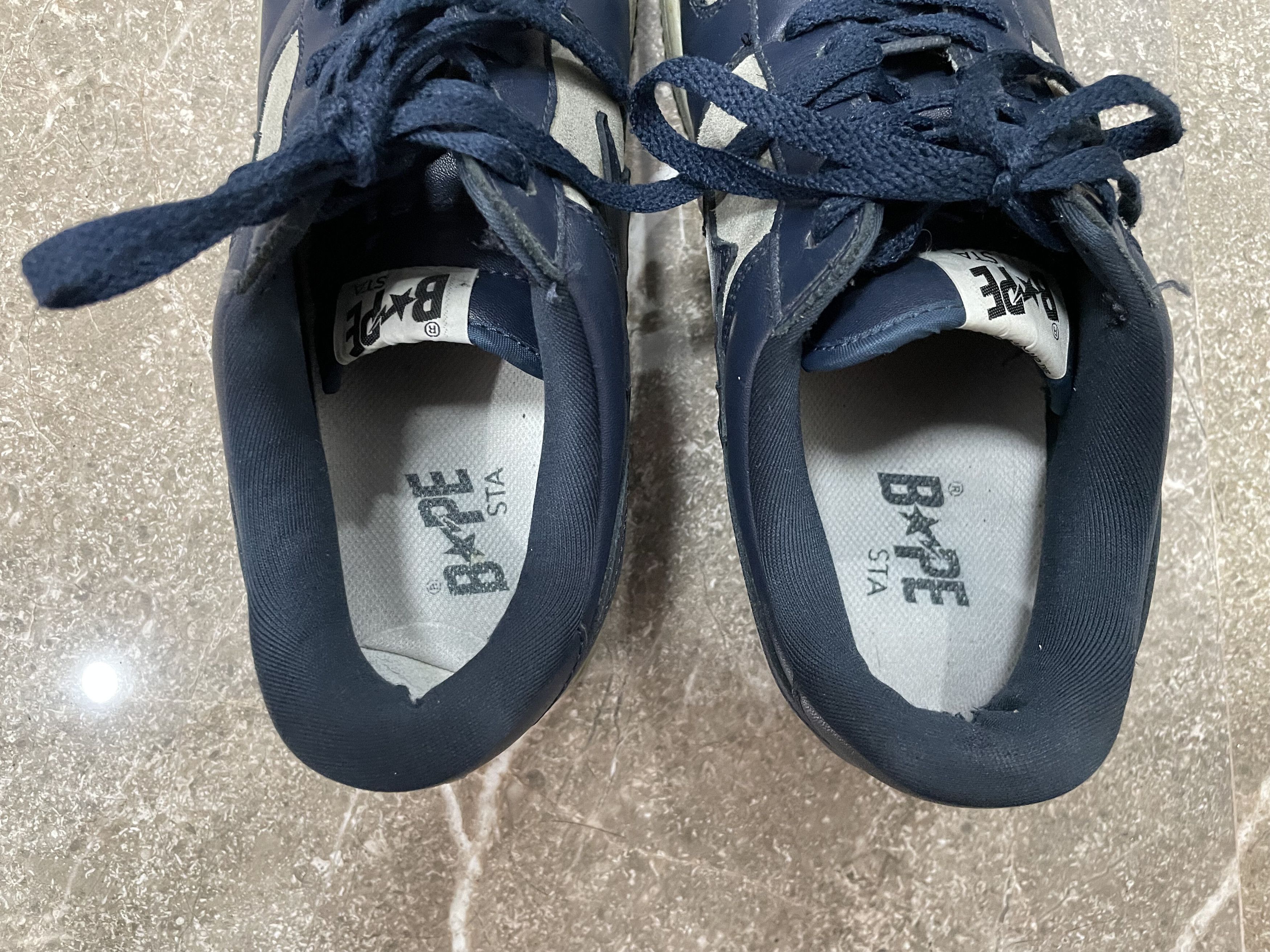 Bape Bapesta FS-001 Low 'Dark Blue Grey' Size US 9.5 / EU 42-43 - 12 Thumbnail