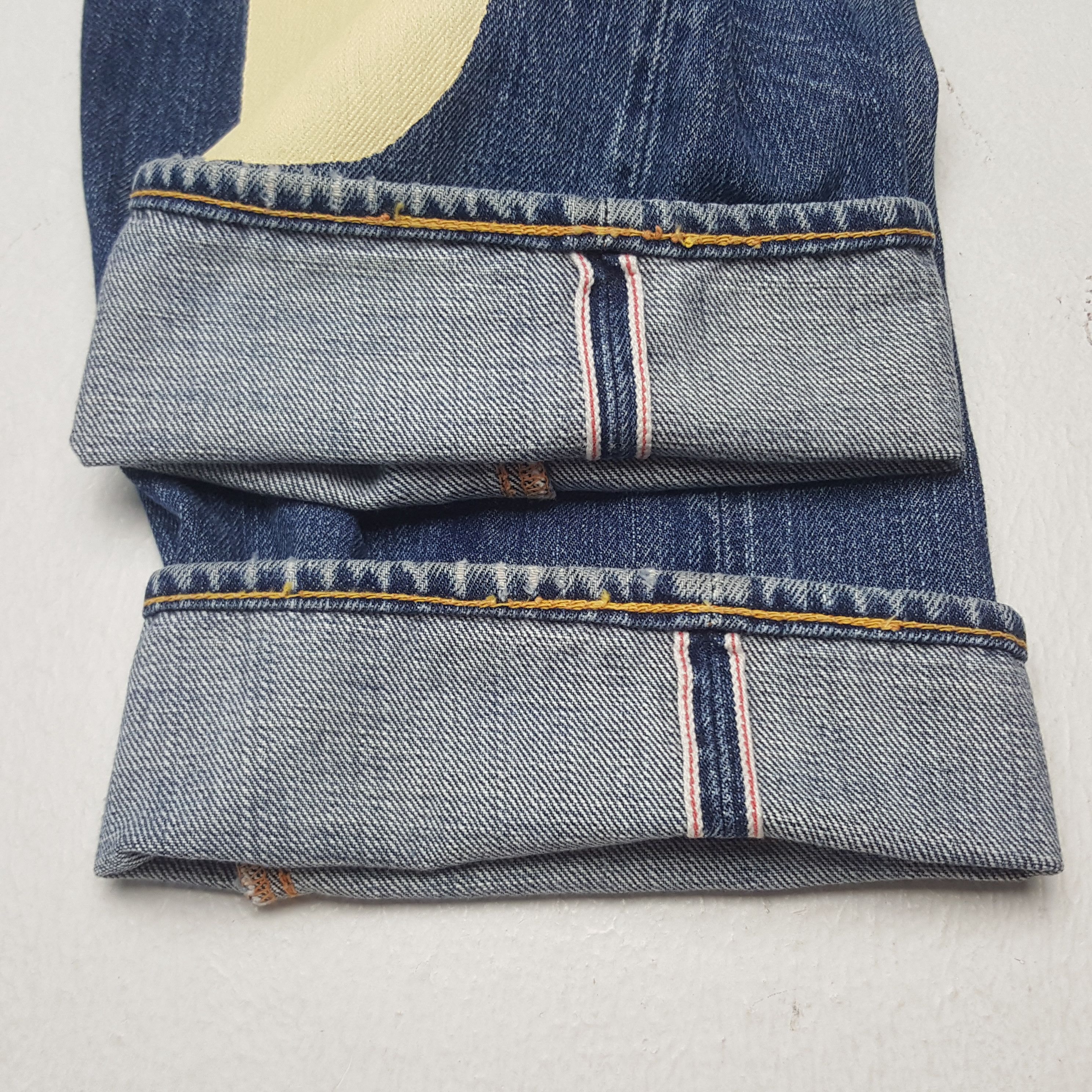 Evisu × Japanese Brand × Vintage Vintage Evisu Selvedge Japanese Daicock Custom Denim Jeans Size US 28 / EU 44 - 14 Thumbnail
