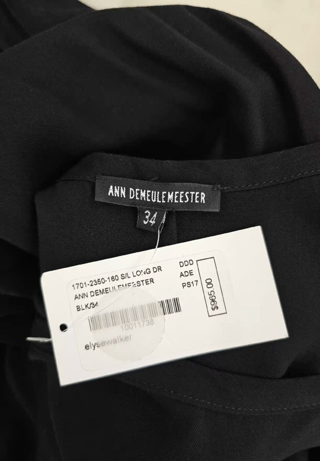 Ann Demeulemeester Ann demeulemeester new long dress Size XS / US 0-2 / IT 36-38 - 7 Thumbnail