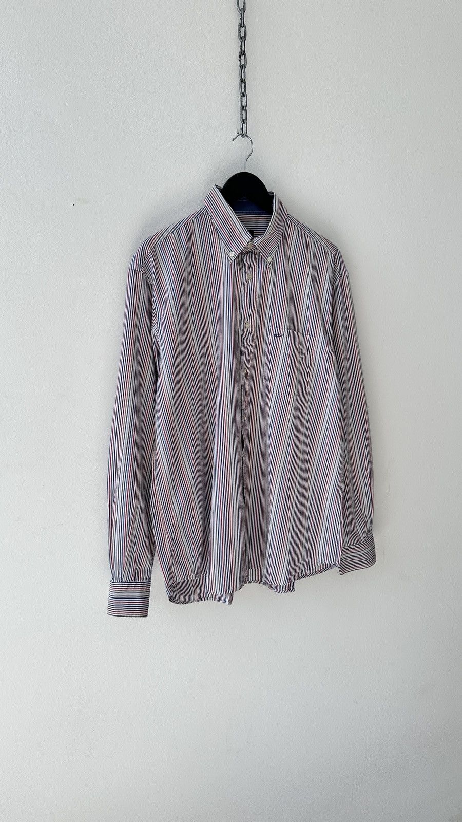 Paul & Shark Paul & Shark Luxury Casual Striped Cotton Shirt Button Down Size US XXL / EU 58 / 5 - 3 Thumbnail