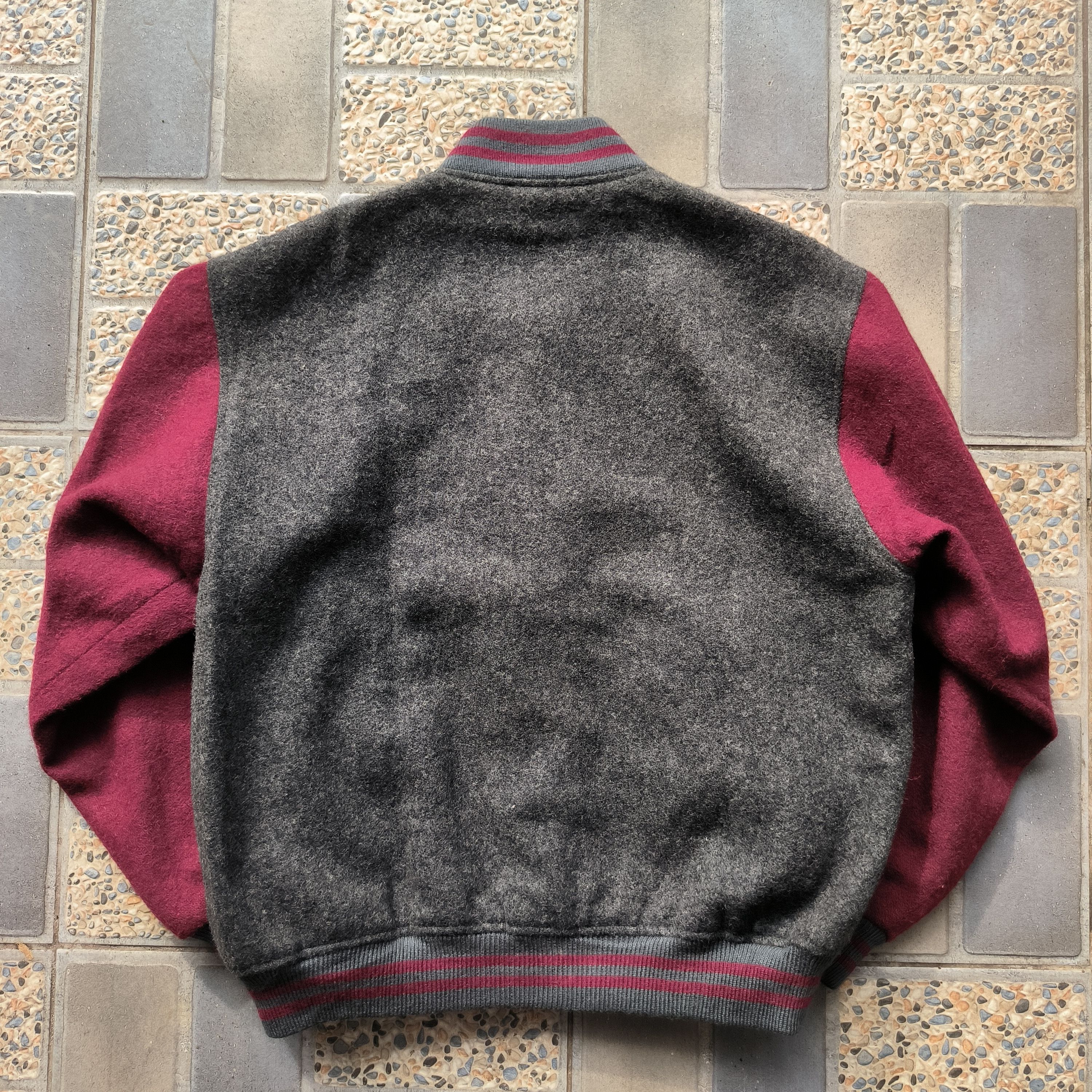 Vintage Vintage BVD Varsity Wool Jacket Size US L / EU 52-54 / 3 - 6 Thumbnail