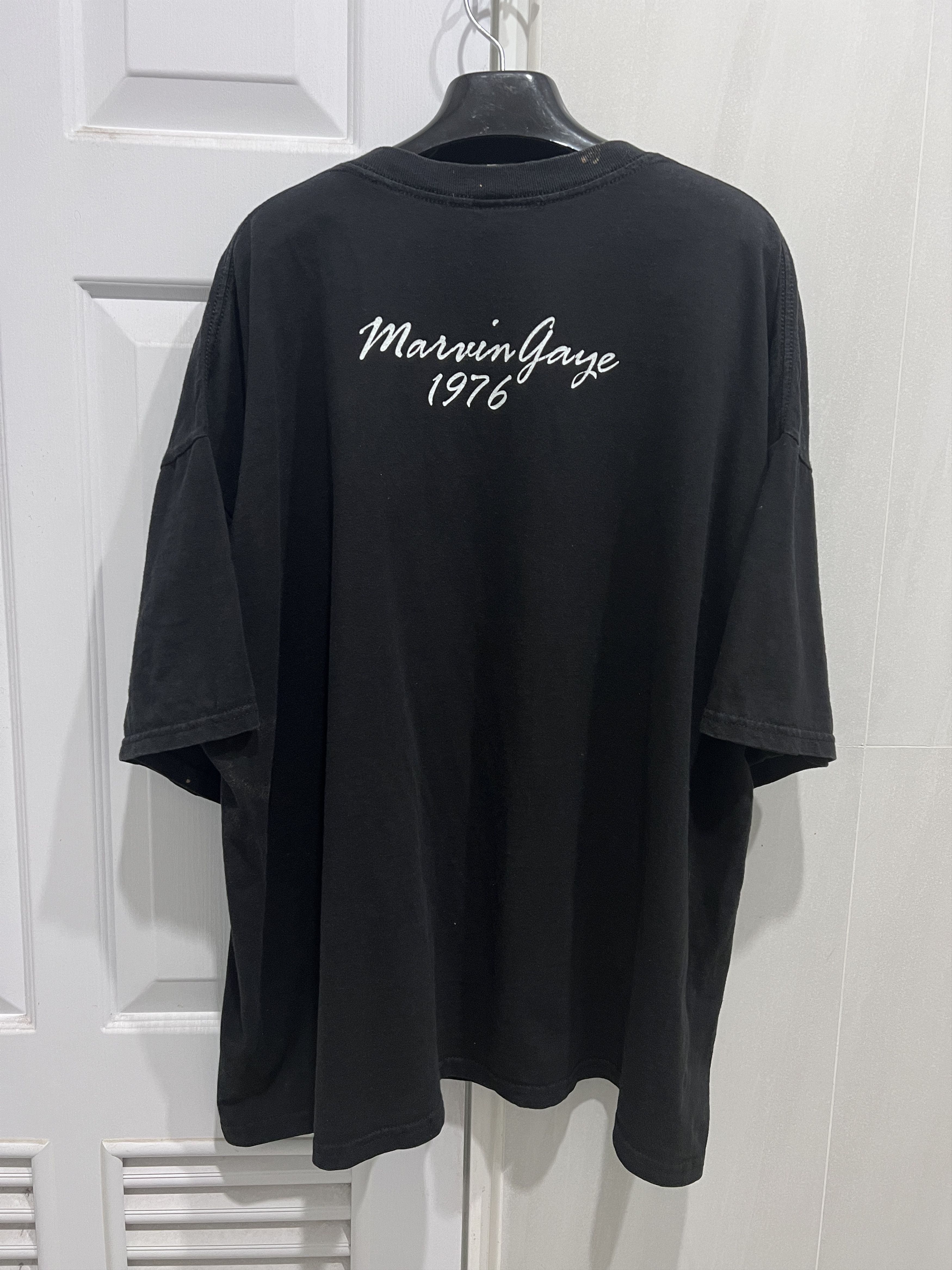 Rap Tees × Vintage × Zion Rootswear Vintage 2004 Marvin Gaye Tee R&B Soul 3XL oversized Size US XXL / EU 58 / 5 - 3 Thumbnail