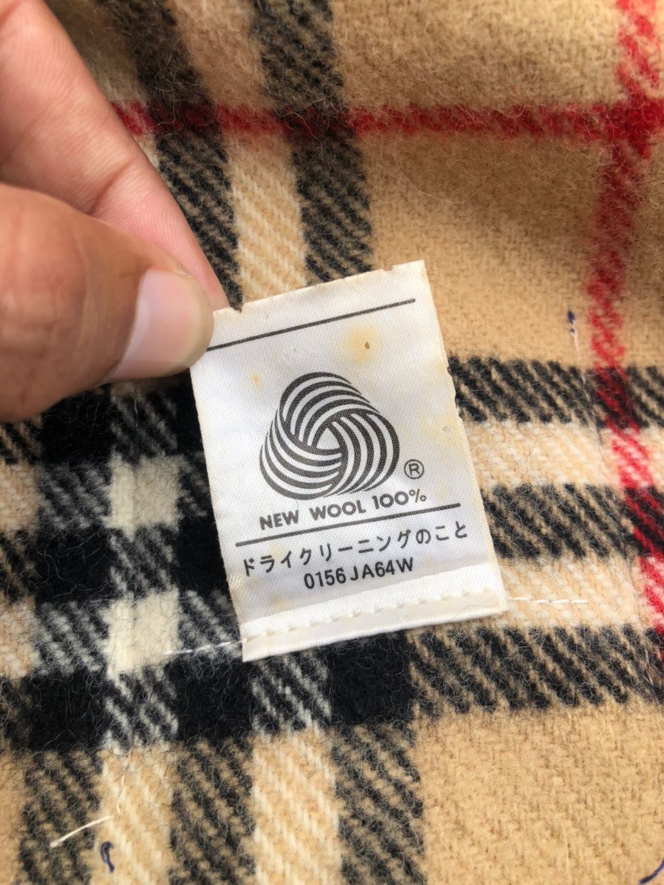 Burberry × Vintage Vintage 90s Burberrys Nova Check Oversized Scarves/Muffler Size ONE SIZE - 4 Thumbnail