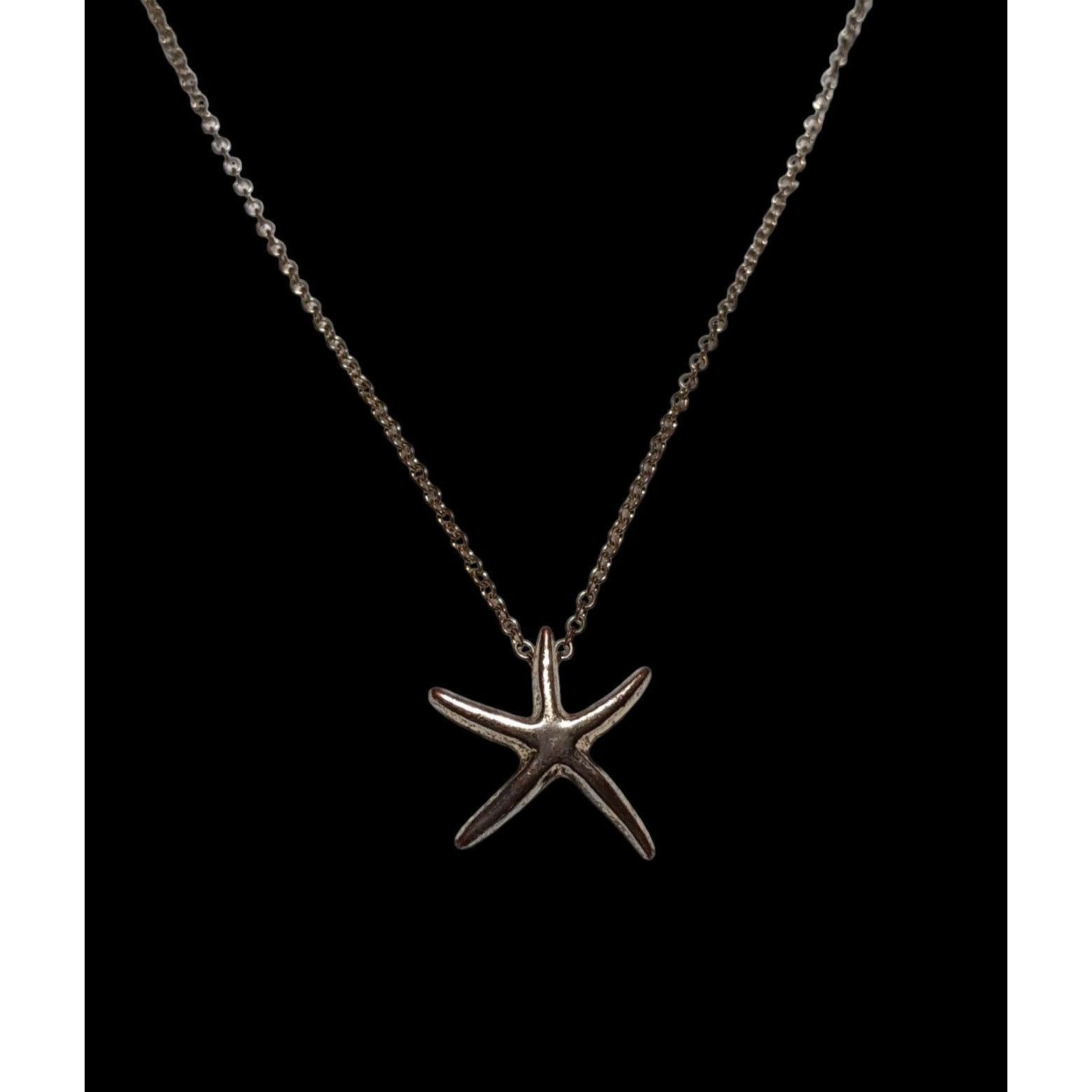 Other Minimalist Silver Starfish Pendant Necklace Size ONE SIZE - 6 Thumbnail
