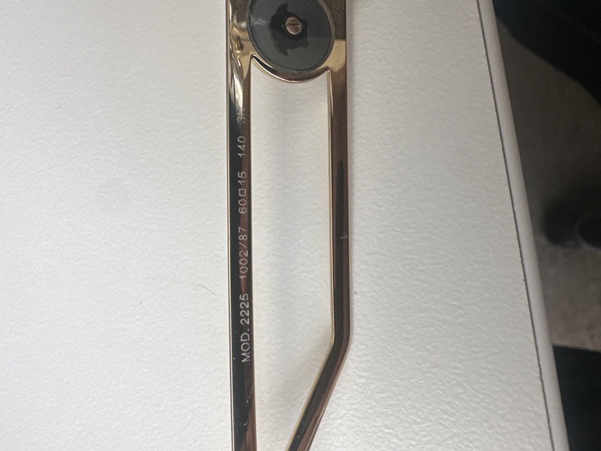 Versace Versace VE2225 Aviator Sunglasses Size ONE SIZE - 4 Thumbnail