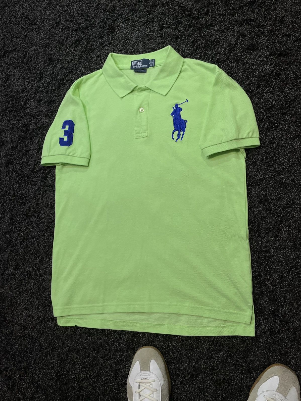 Polo Ralph Lauren × Rugby Ralph Lauren × Vintage VINTAGE POLO RALPH LAUREN 3 BIG PONY Polos Embroidered Tee Size US M / EU 48-50 / 2 - 2 Thumbnail