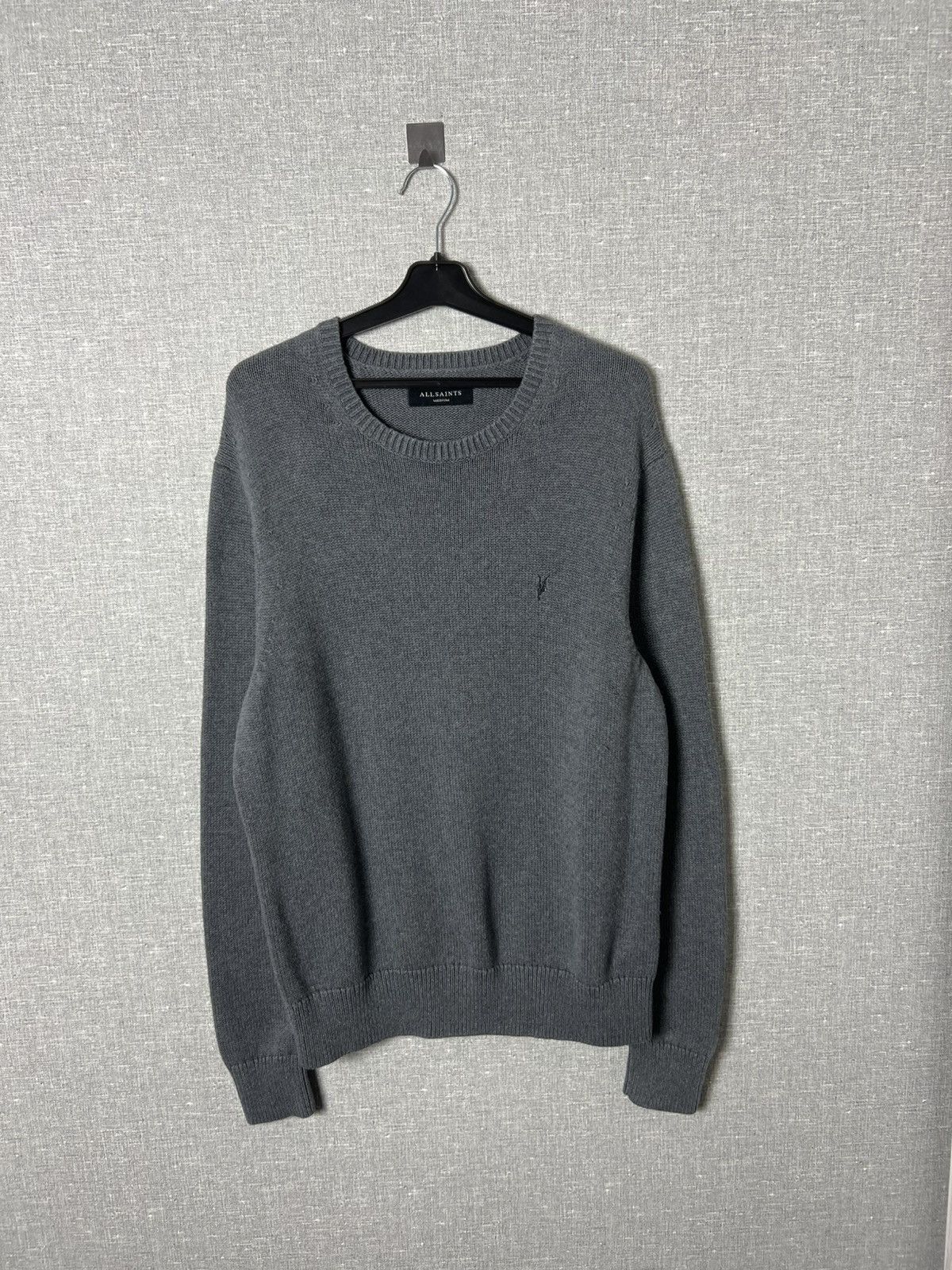 Allsaints Allsaints Kai Crewneck Knitted Sweater Size M Size US M / EU 48-50 / 2 - 1 Thumbnail
