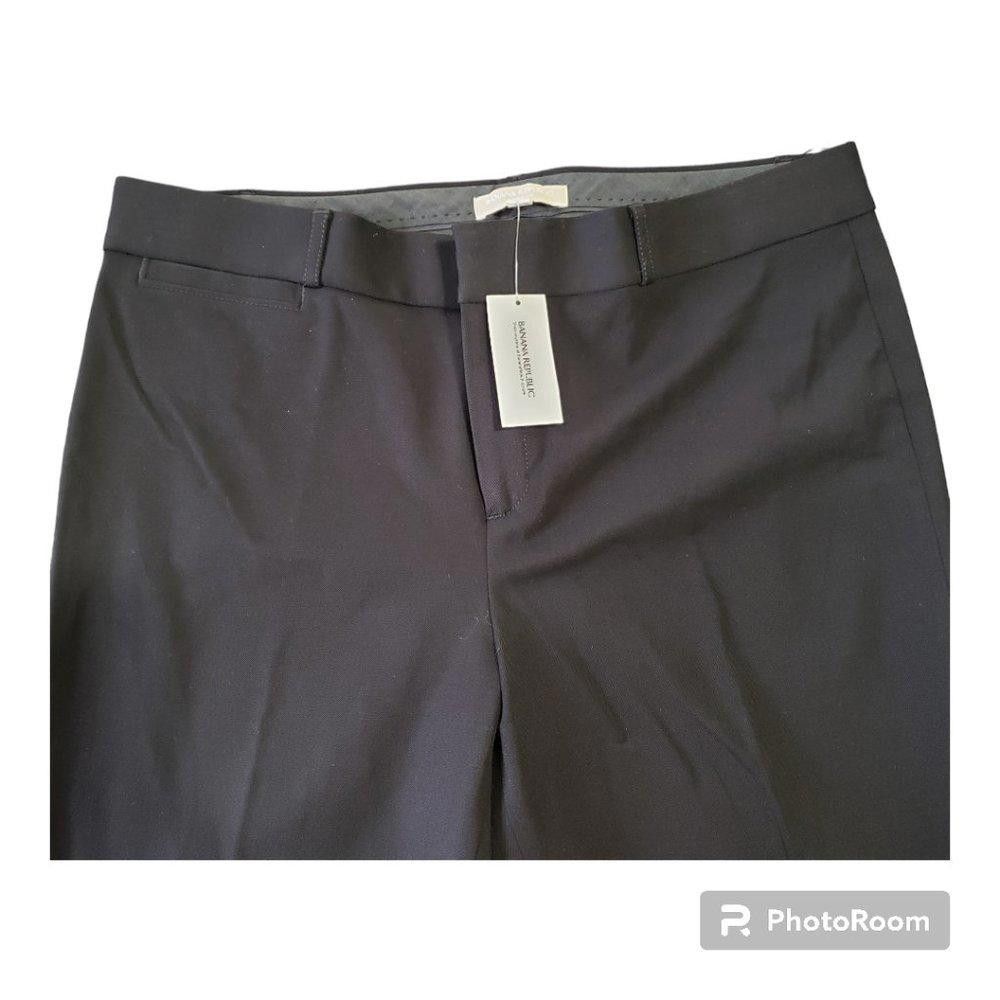 Banana Republic CT714 Banana Republic Black Straight leg 14L Size 36" / US 14 / IT 50 - 2 Thumbnail