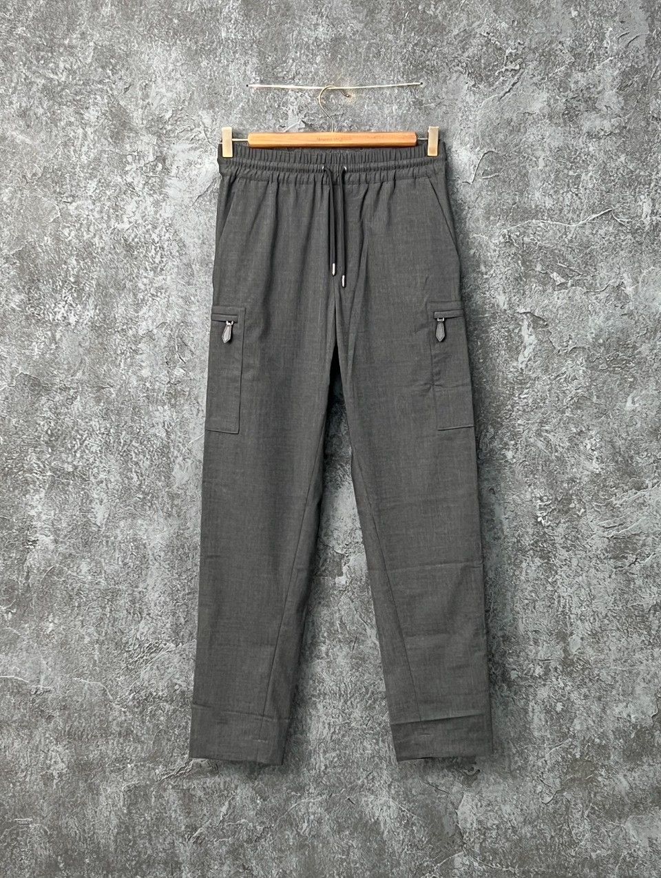Burberry Burberry Casual Wool Gray Casual Pants 30 Men Size US 30 / EU 46 - 1 Thumbnail