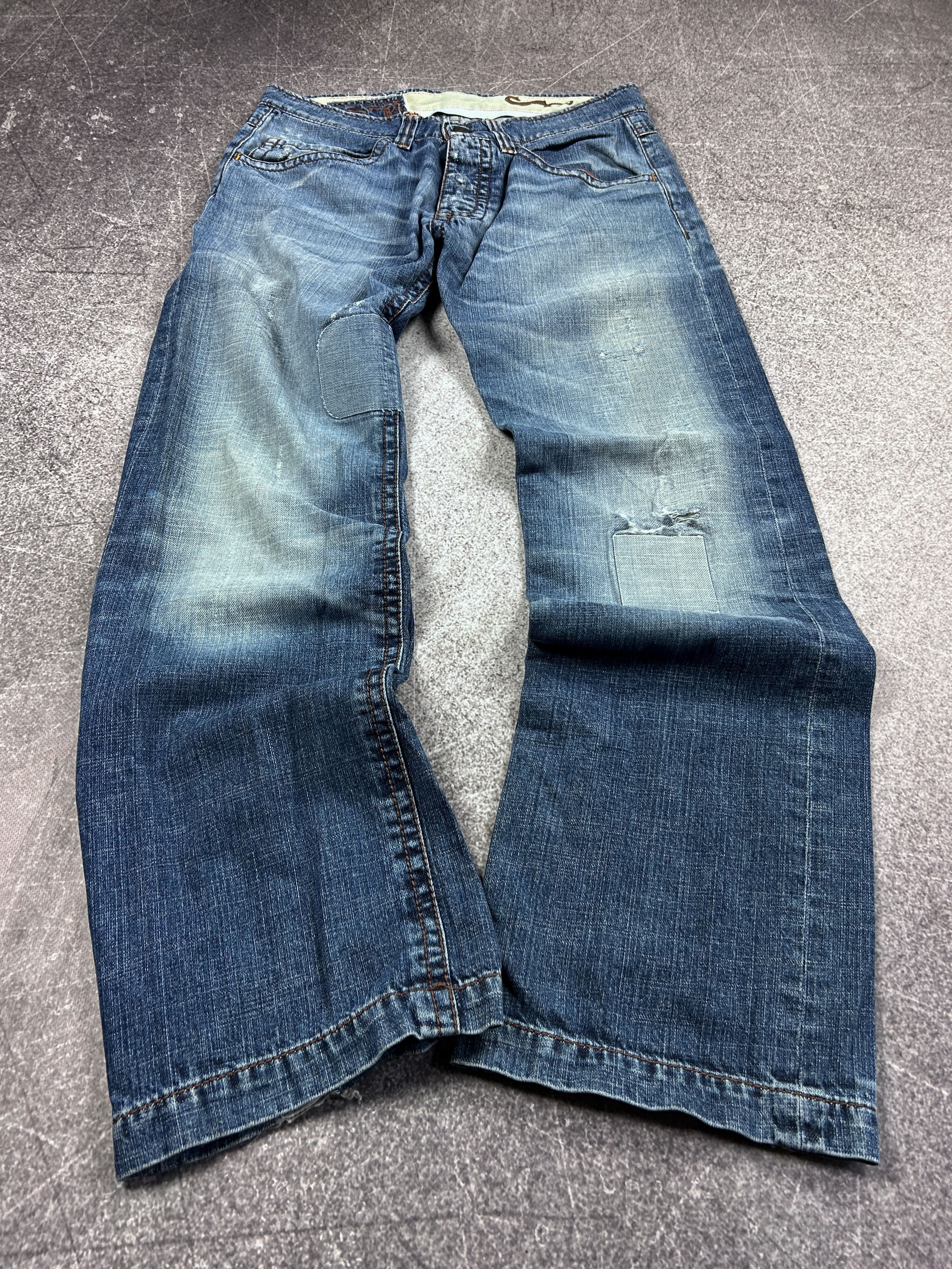 Designer Vintage Hysteric Glamour Balenciaga Style Japanese Jeans 90s Size US 32 / EU 48 - 1 Thumbnail