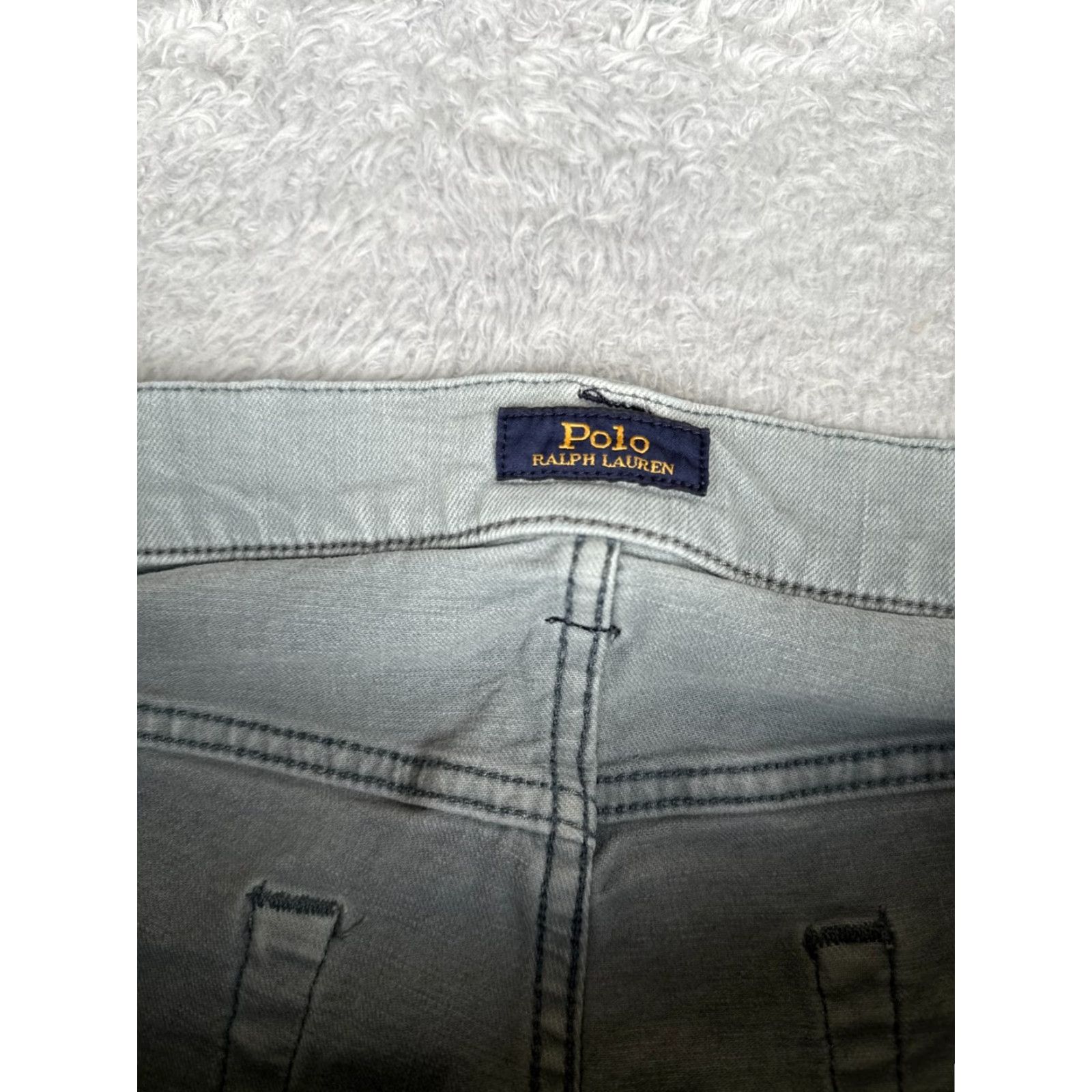 Polo Ralph Lauren Vintage Polo Ralph Lauren Jeans Men 36 Blue Straight Leg Cotton Denim 29 inch Inseam Size US M / EU 48-50 / 2 - 6 Thumbnail