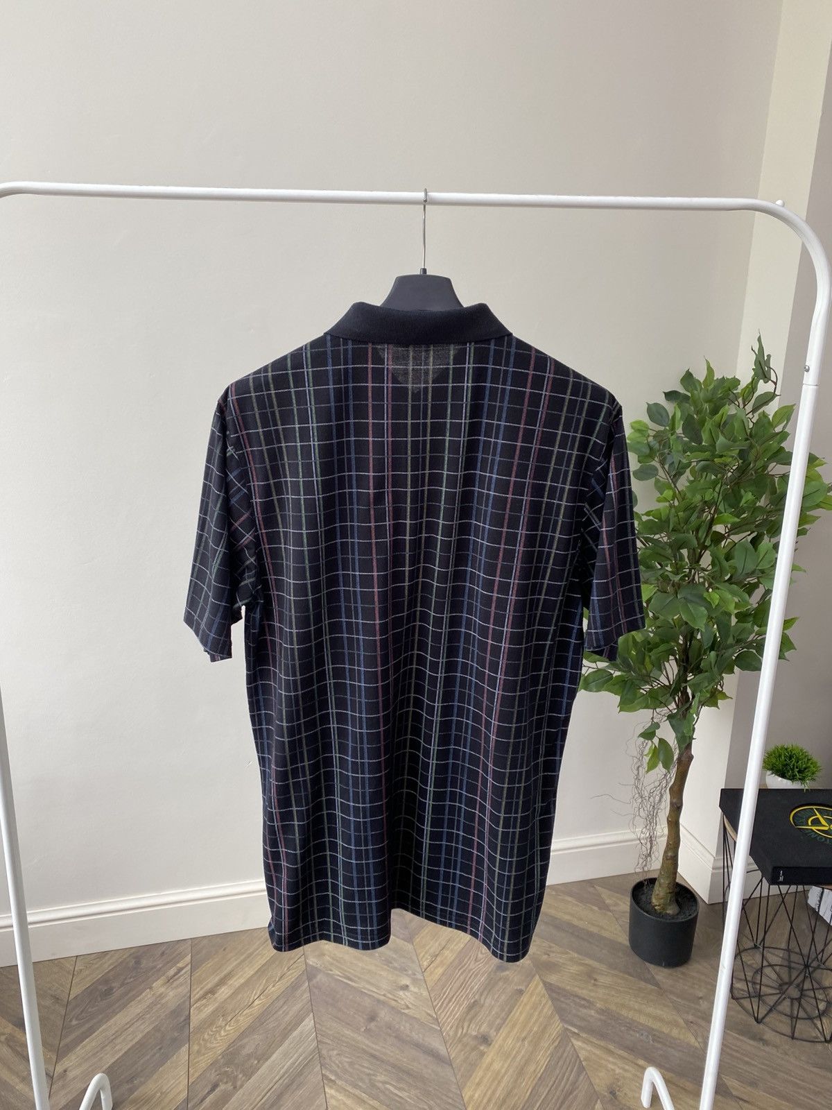 Burberry × Designer × Vintage Vintage Burberry Pringle Plaid Polo T-Shirt Size US XL / EU 56 / 4 - 7 Thumbnail