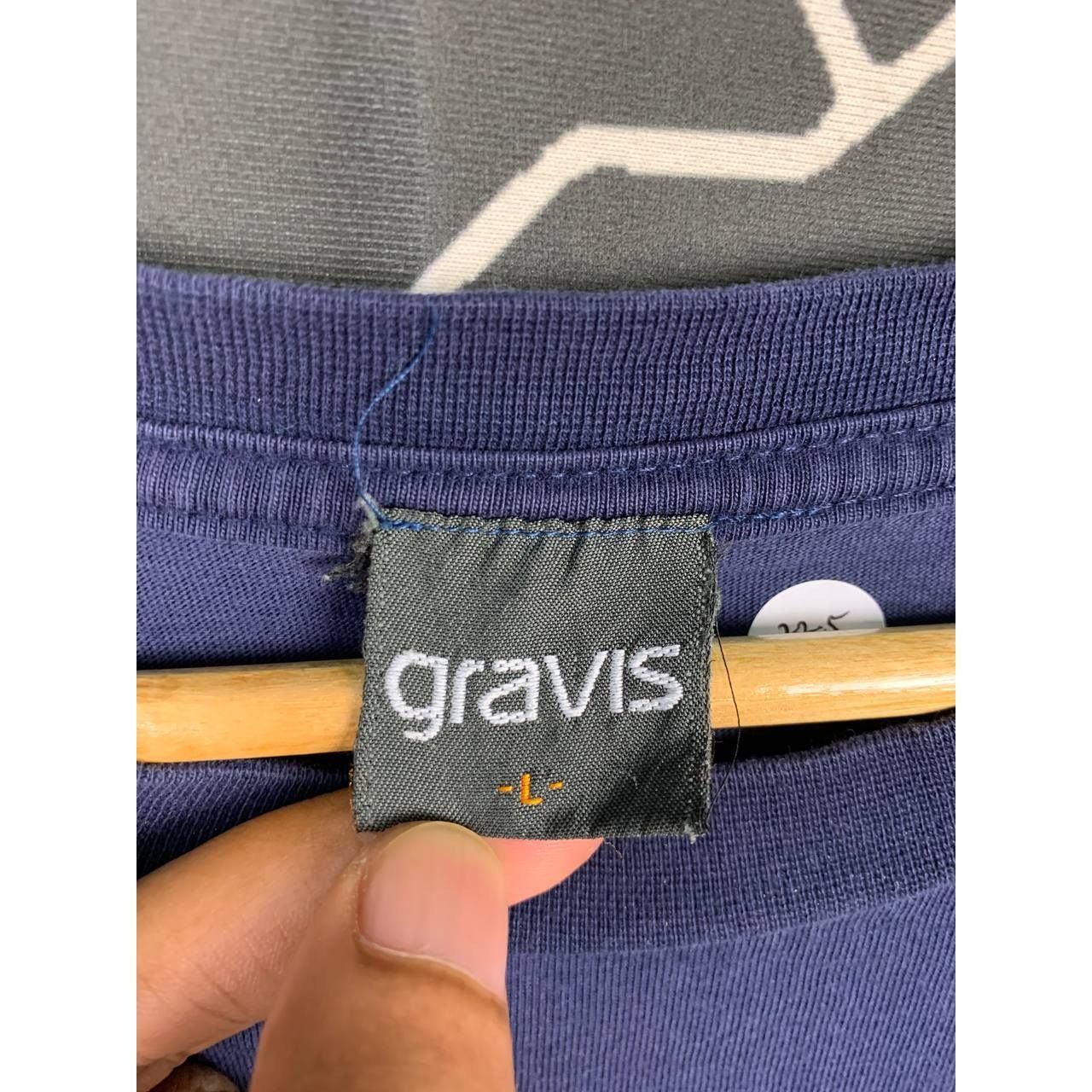 Gravis × Vintage Vtg Gravis Skateboards Big Logo Spell Out Tee Size L Size US L / EU 52-54 / 3 - 10 Thumbnail