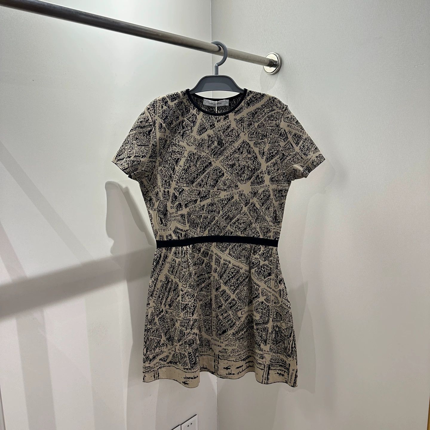 Christian Dior Monsieur Christian Dior may293 Paris Map Dress 40 Size M / US 6-8 / IT 42-44 - 1 Thumbnail