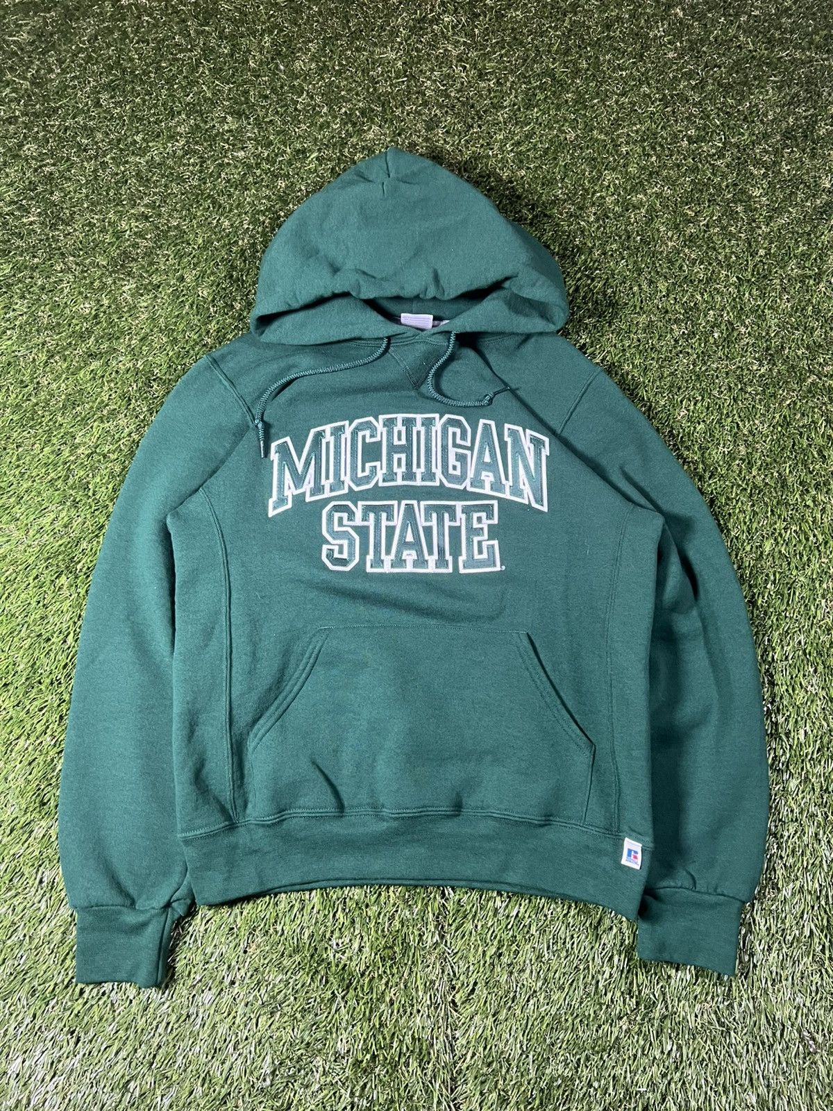 NCAA Vintage Y2k Michigan State Spartans Russell Fall Sweatshirt Size US S / EU 44-46 / 1 - 1 Thumbnail