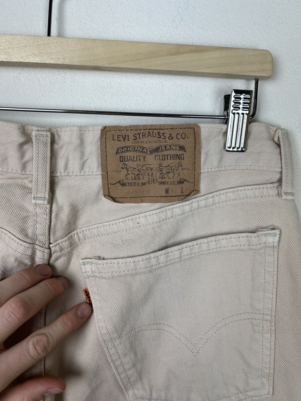 Levi's × Vintage Vintage 90s Levi's Orange Tab 618 Jeans Old Money Size US 34 / EU 50 - 2 Thumbnail