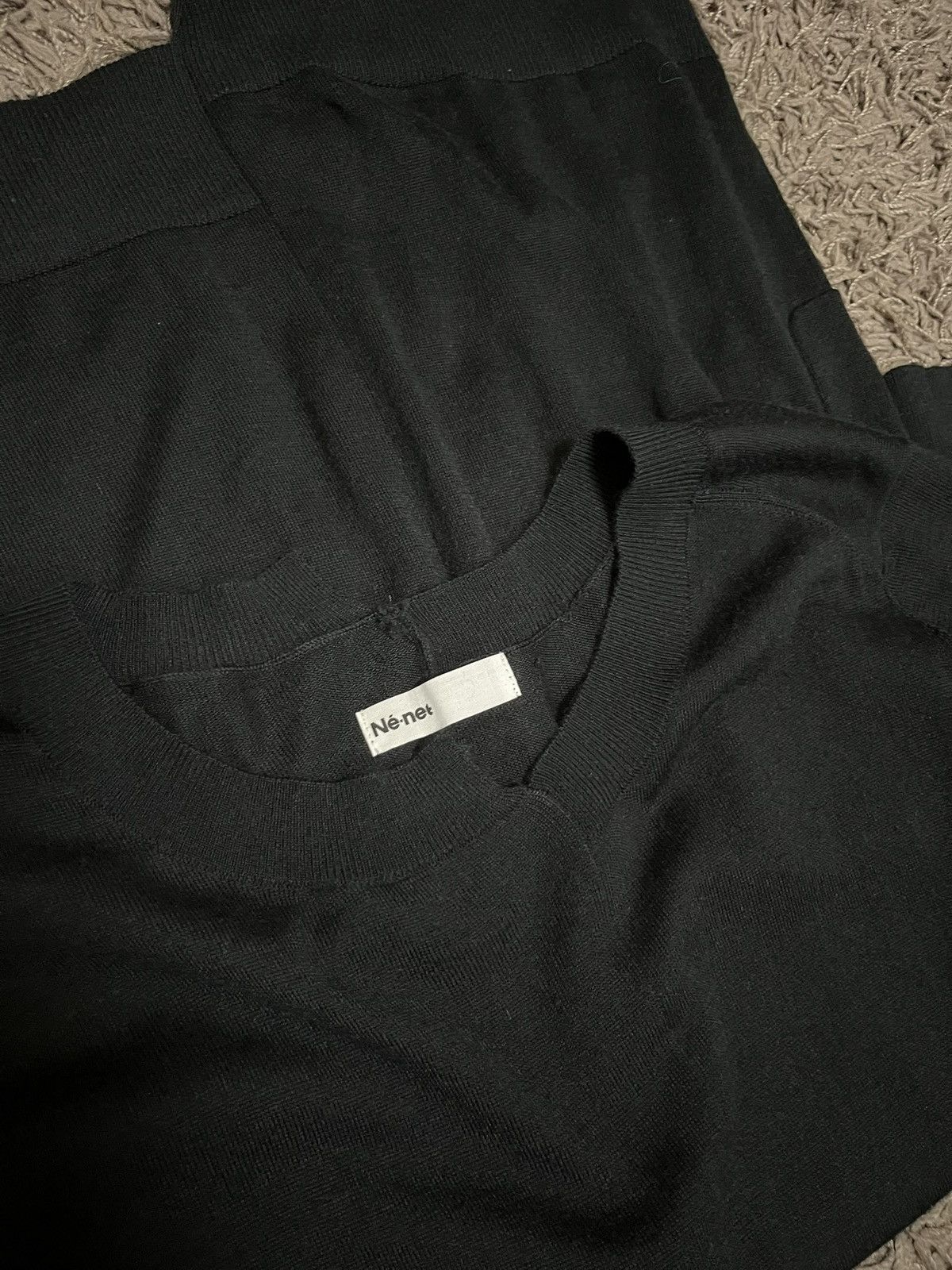 Ne-Net 2000s ISSEY MIYAKE 5 panel pockets knit #I3 Size M / US 6-8 / IT 42-44 - 7 Thumbnail