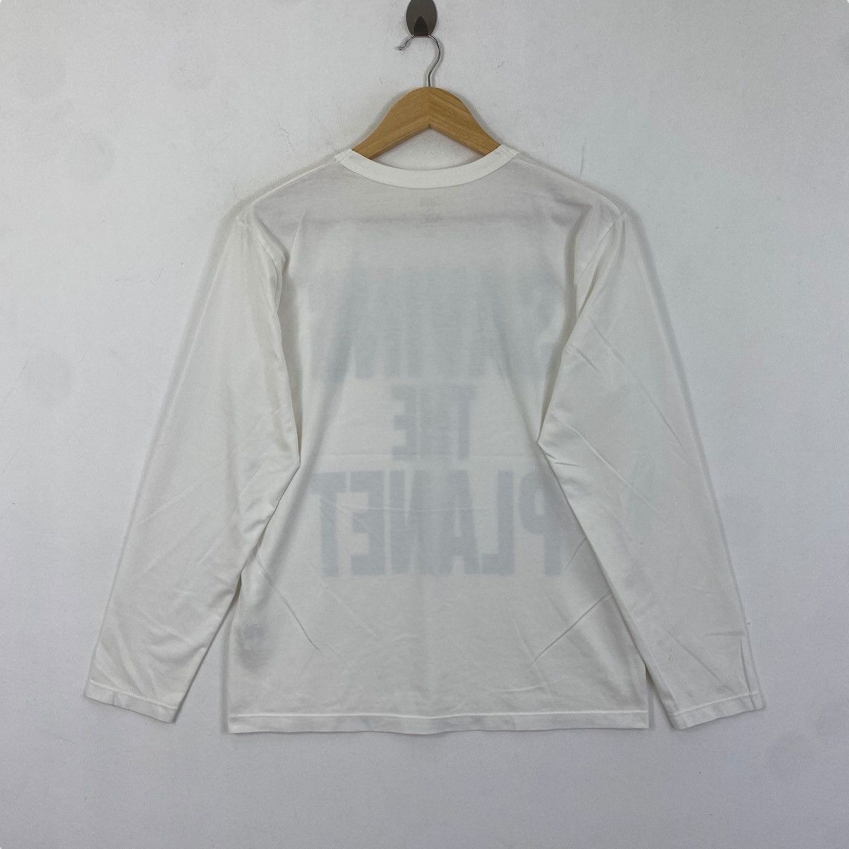 Katharine Hamnett London KATHARINE HAMNETT Saving The Planet Long Sleeve Tee Shirt Size US M / EU 48-50 / 2 - 4 Thumbnail