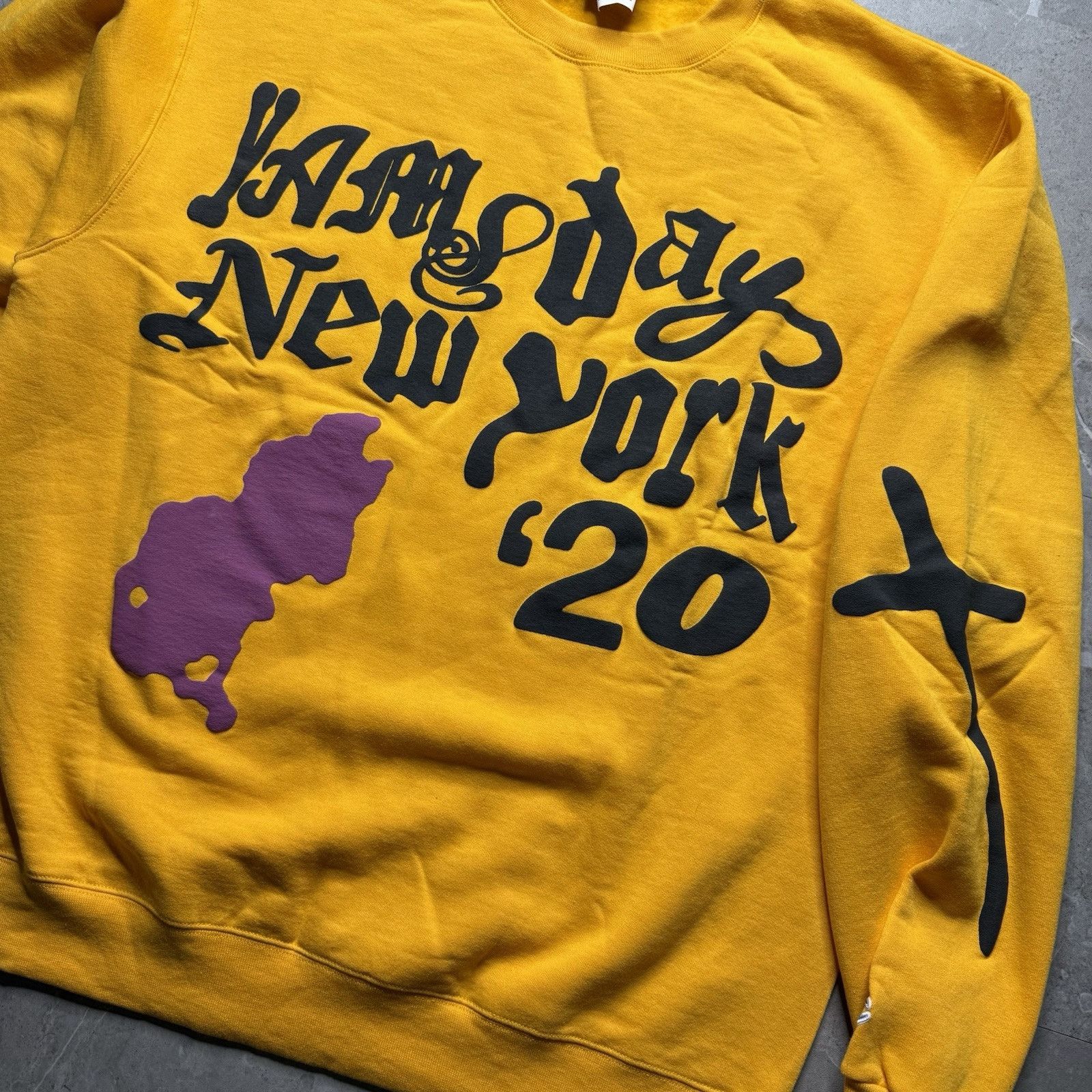 Champion Yams Day RIP Memory Champion Crewneck Yellow Size Large Size US L / EU 52-54 / 3 - 1 Thumbnail