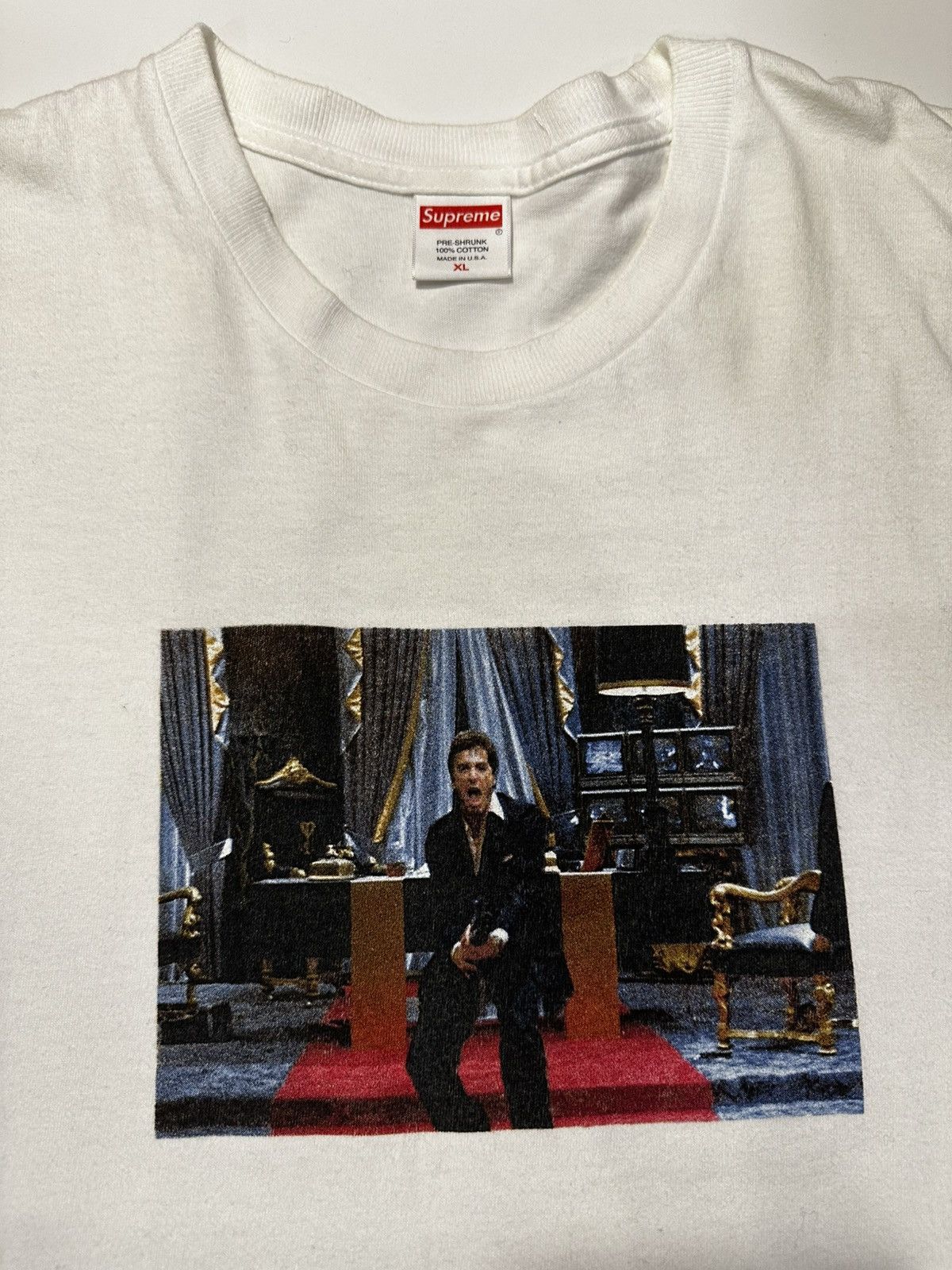 Supreme Scarface Tee Size US XL / EU 56 / 4 - 2 Thumbnail