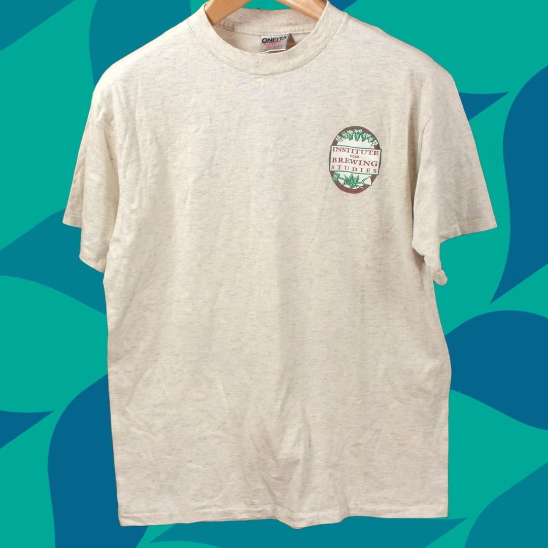 Fruit Of The Loom vtg 90s Boston Brew-In t-shirt LARGE 1996 craft beer brewing single stitch Size US XL / EU 56 / 4 - 1 Thumbnail