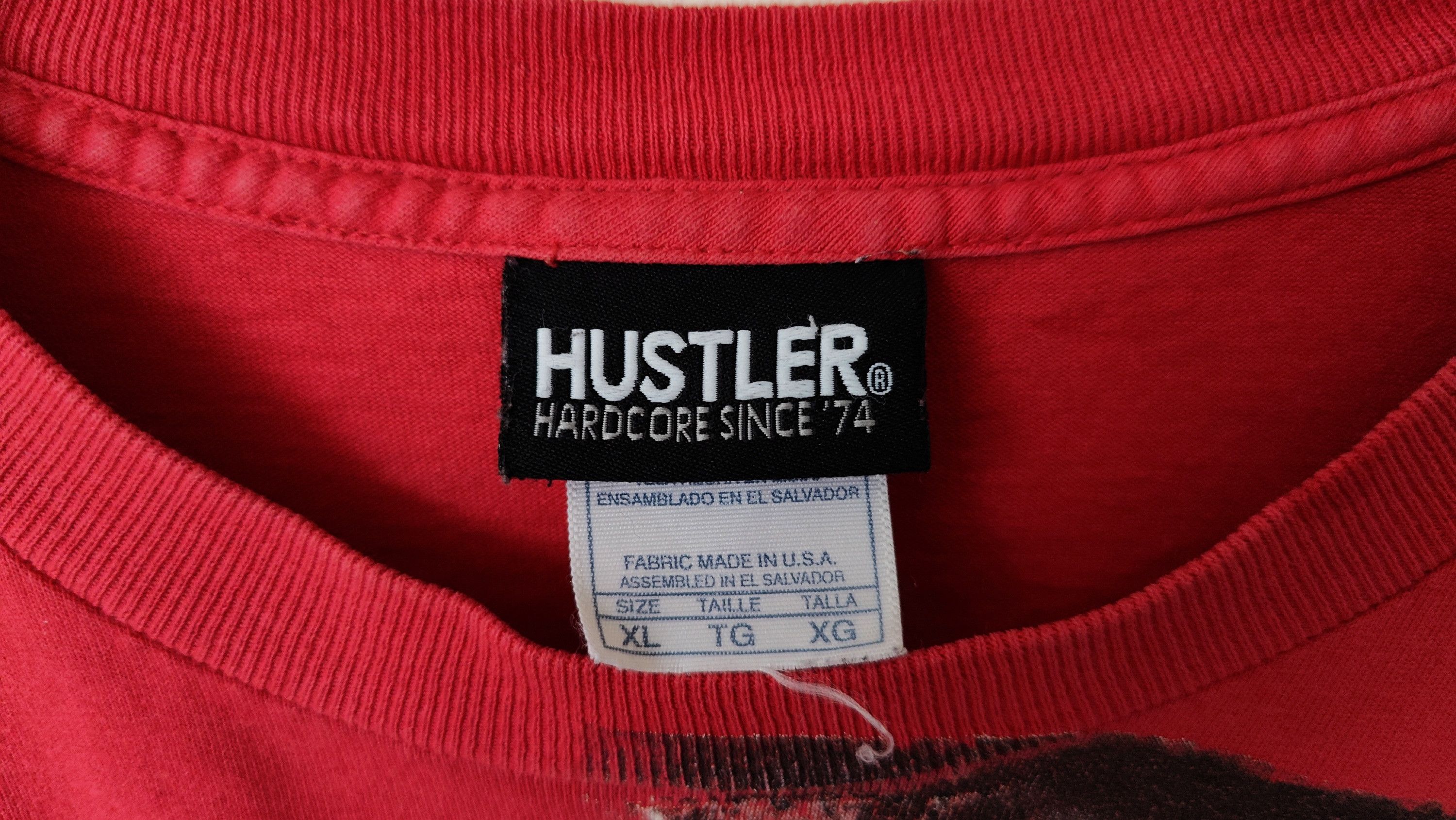 Vintage Hustler VTG 90s Porn Naked Girl Official Vintage tshirt Size US XL / EU 56 / 4 - 4 Thumbnail