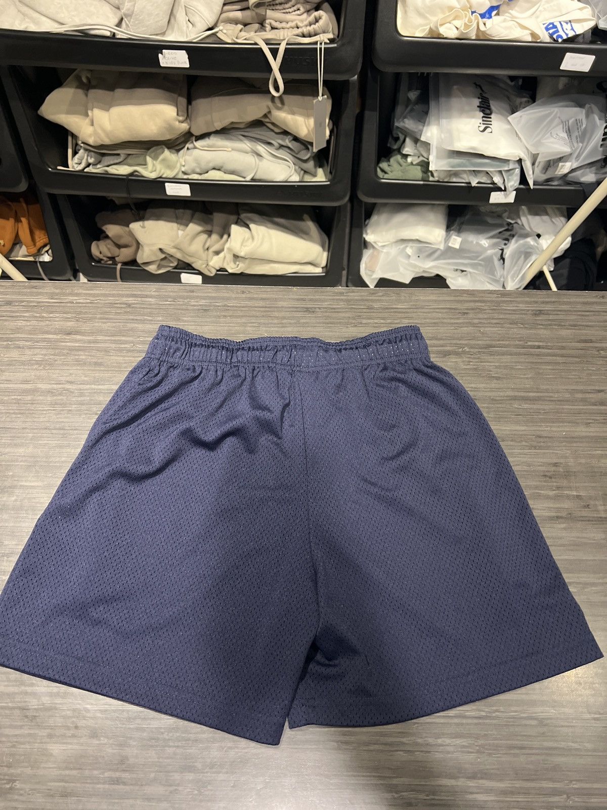 Eric Emanuel Eric Emanuel Basic Shorts Navy Cream E Size US 30 / EU 46 - 2 Thumbnail