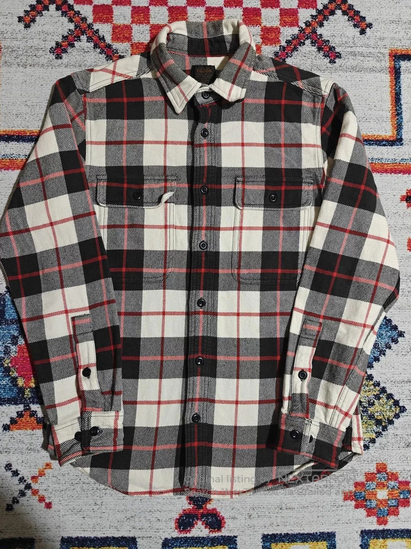 Filson FILSON Vintage 8oz Flannel Shirt. Size US S / EU 44-46 / 1 - 3 Thumbnail