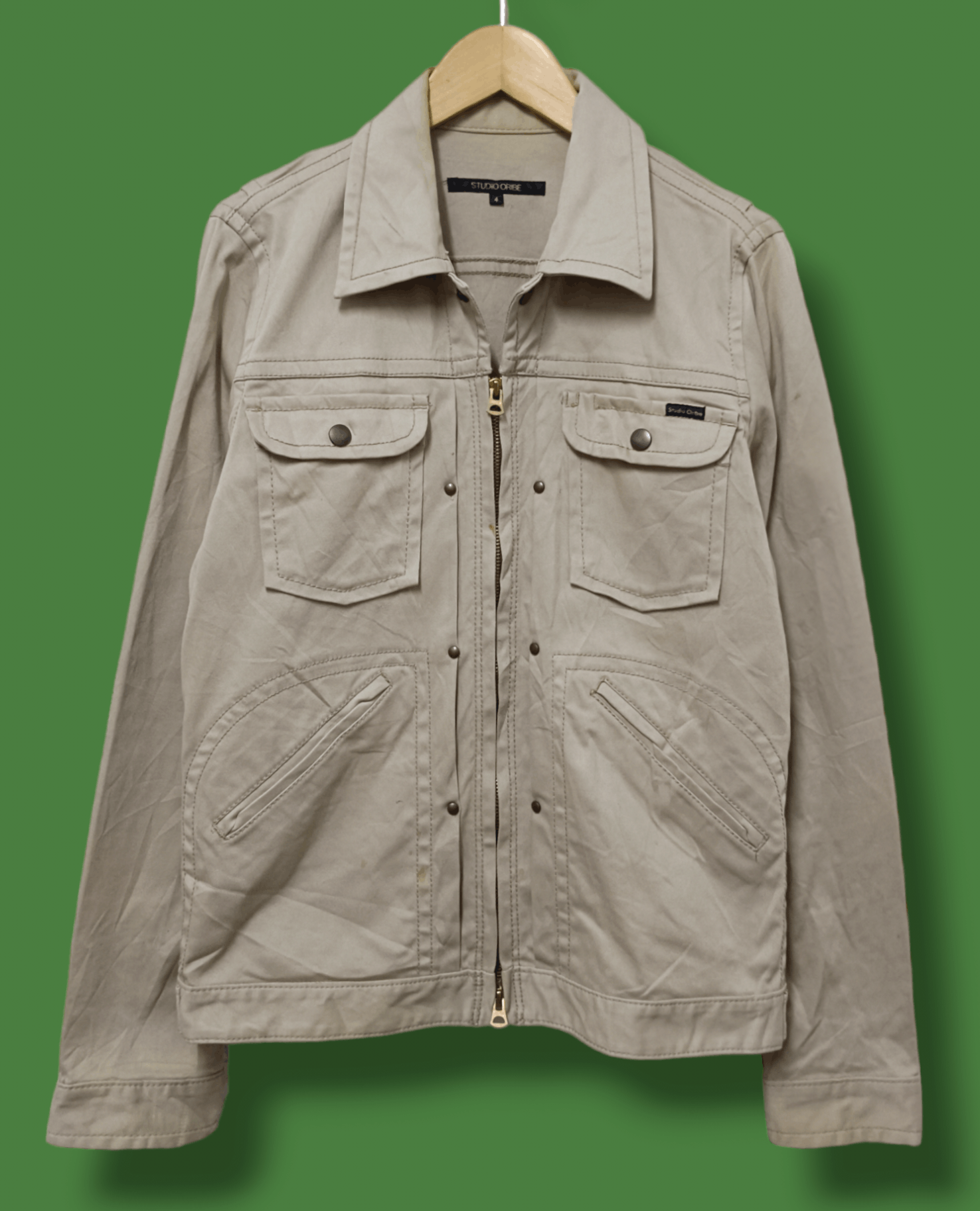 Studio Oribe Canvas Work Jacket