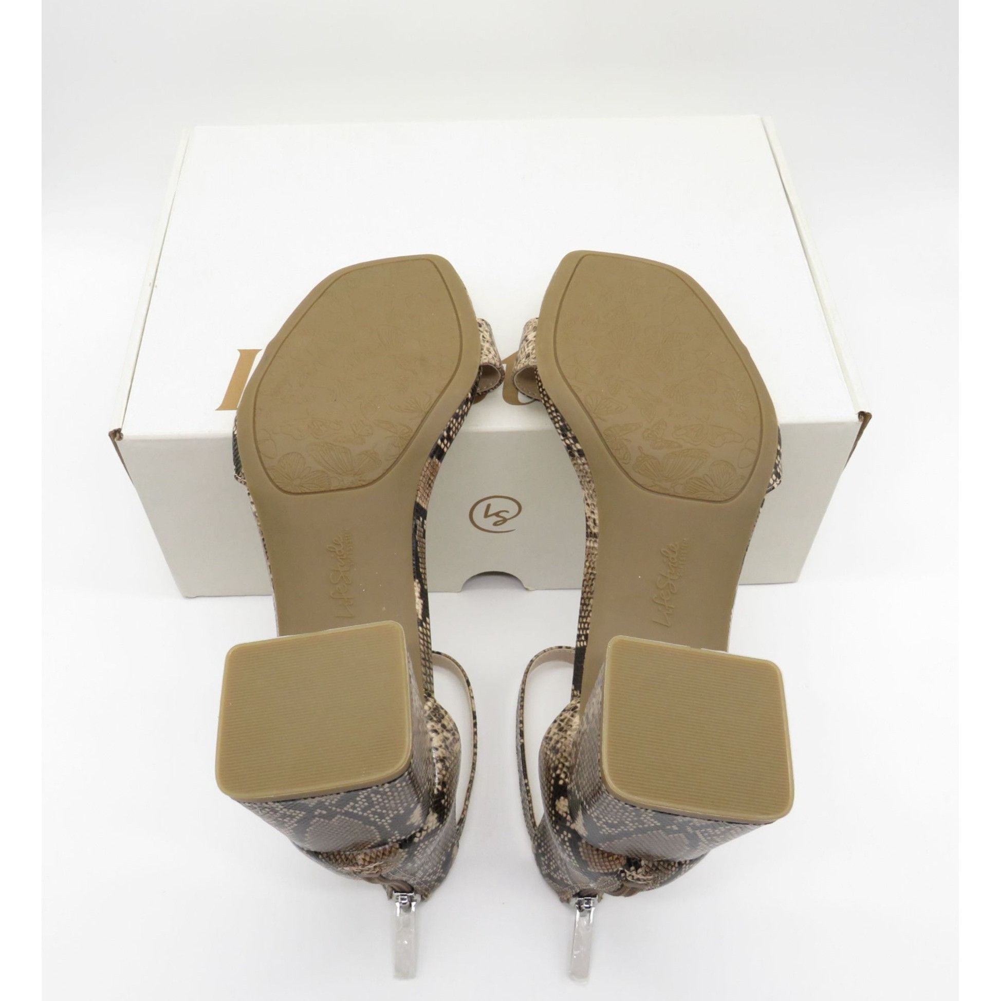 Other LifeStride Women's Fab Flex Cassidy Snakeskin Print Block He Size US 7 / IT 37 - 8 Thumbnail
