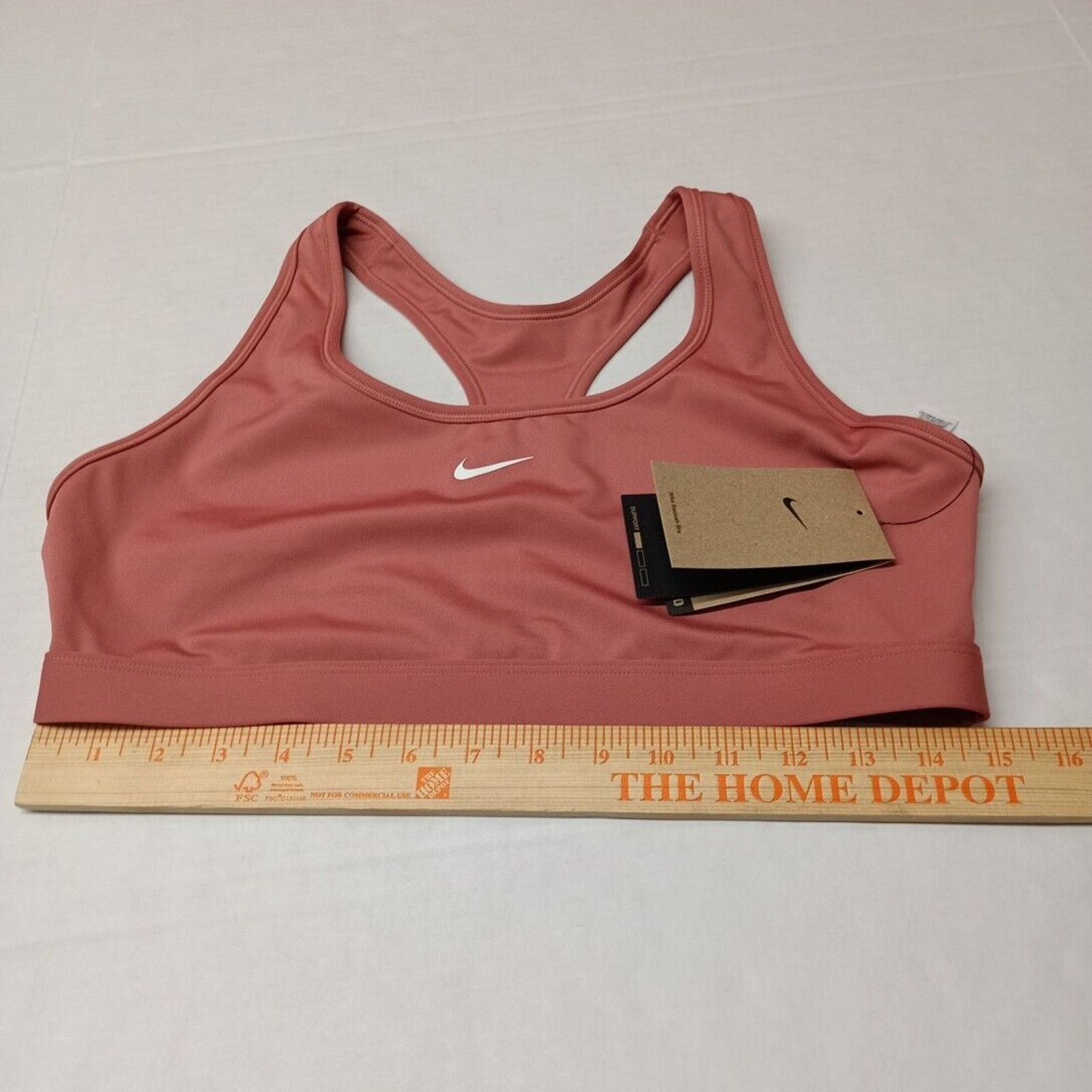 Nike Nike Swoosh Light Support Women's XL Sports Bra Canyon Pink Size XL / US 12-14 / IT 48-50 - 3 Thumbnail