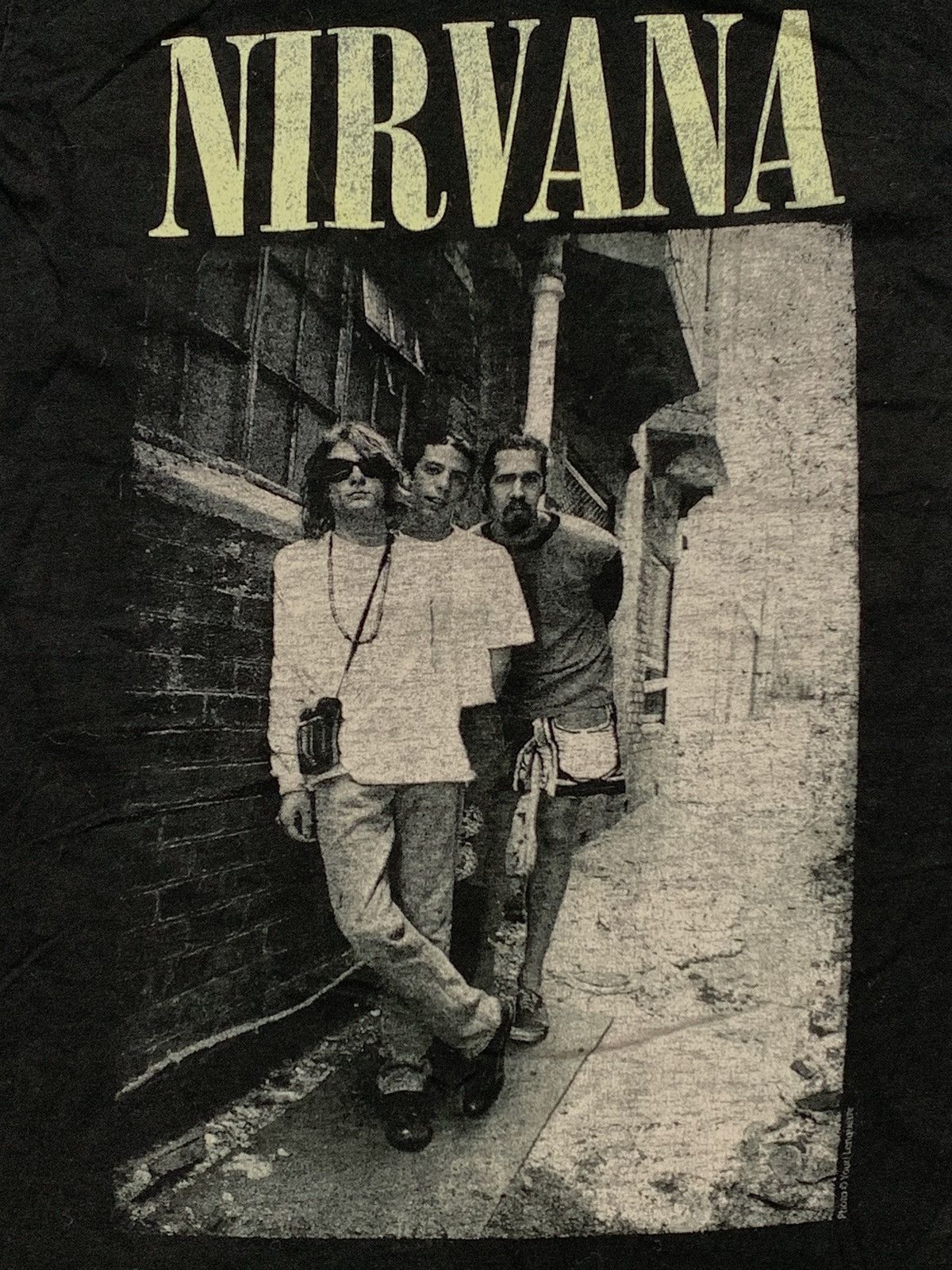 Band Tees × Vintage Vintage Y2K Nirvana band tee big logo streetwear size S Size US S / EU 44-46 / 1 - 4 Thumbnail